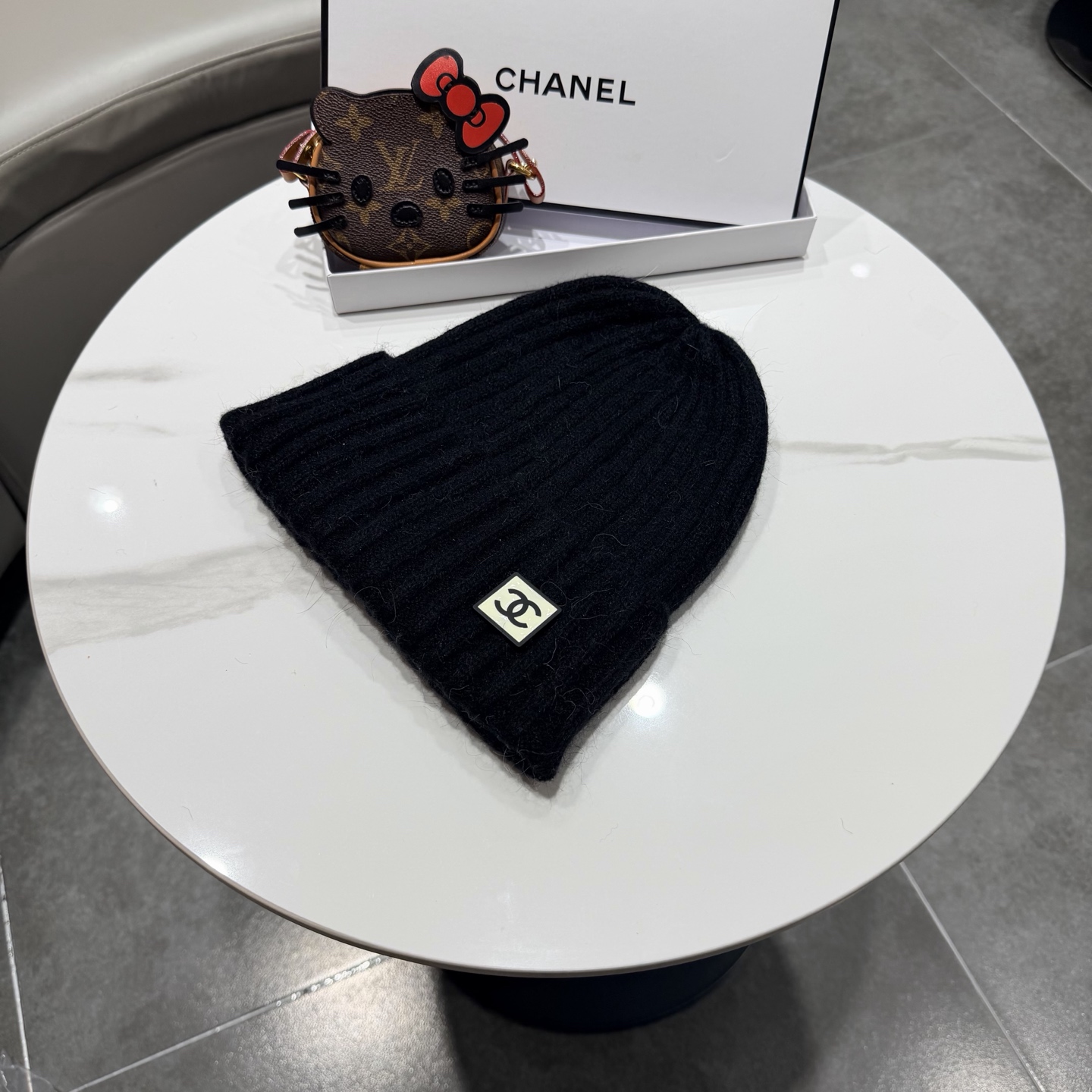 Chanel香奈儿针织毛线帽