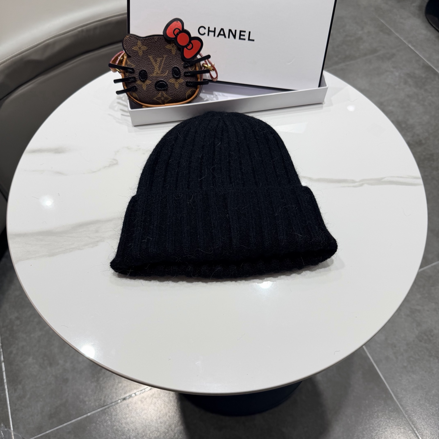 Chanel香奈儿针织毛线帽