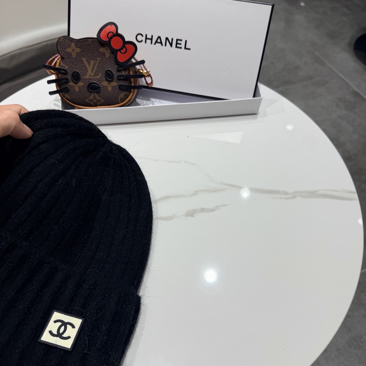 Chanel香奈儿针织毛线帽