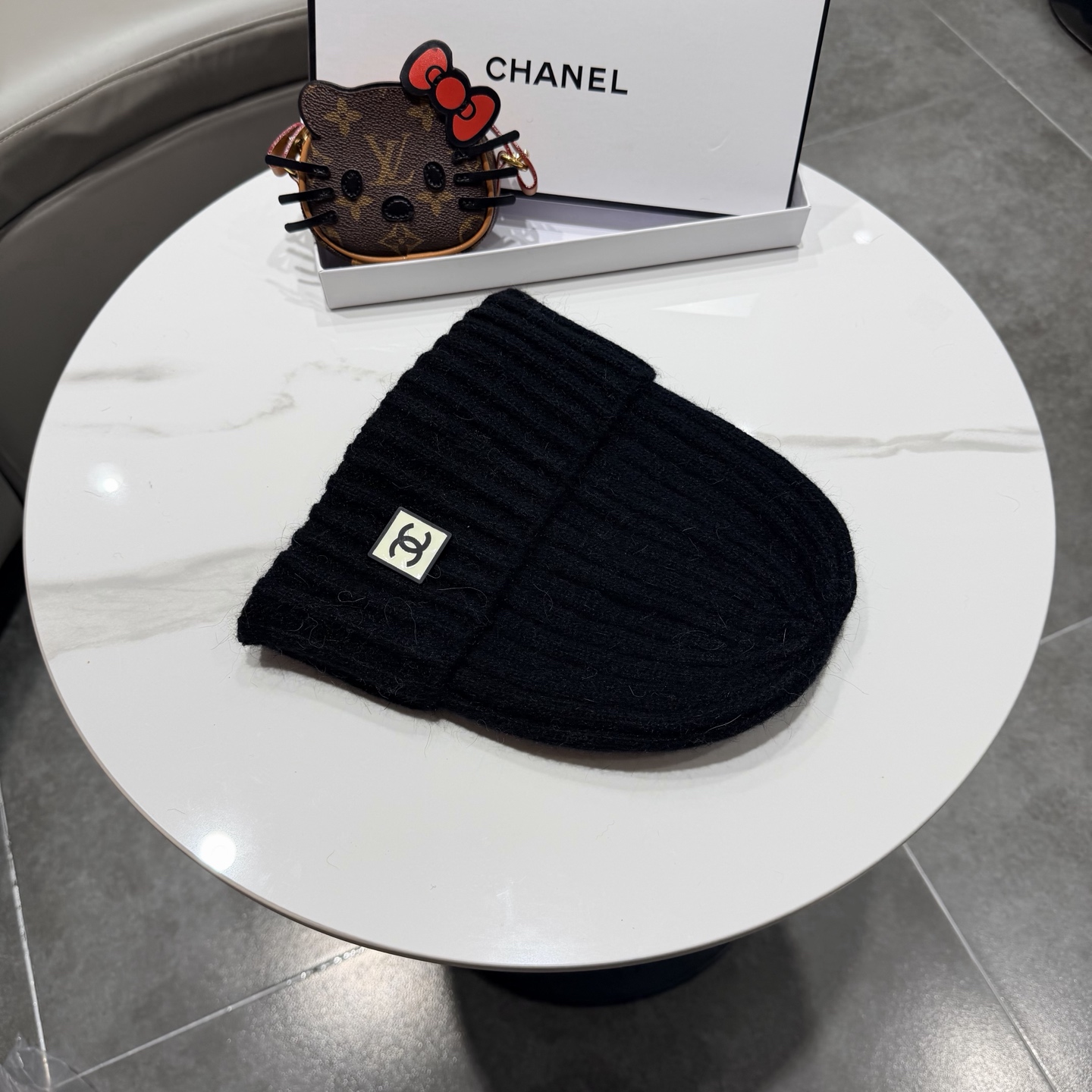 Chanel香奈儿针织毛线帽