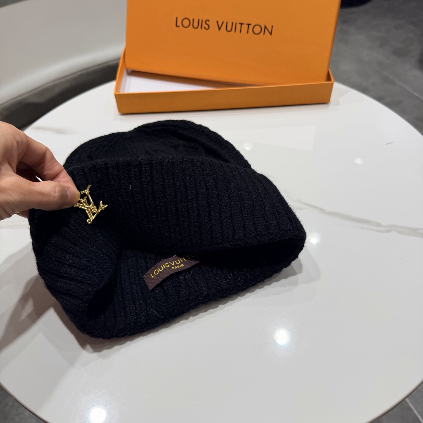 Lv路易斯新款毛线帽