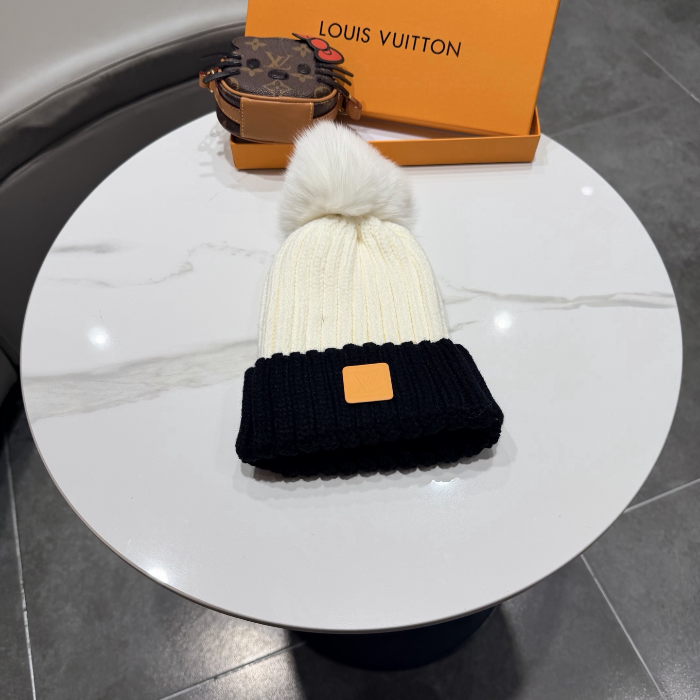 Lv路易斯新款针织毛线帽
