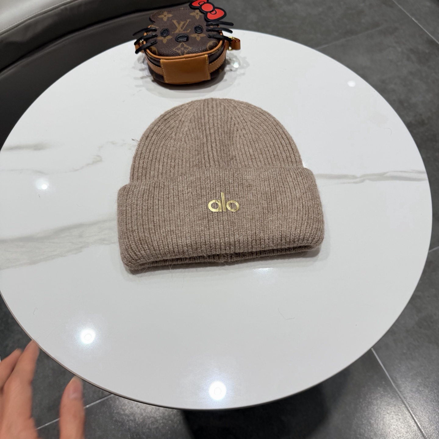 alo新款针织毛线帽