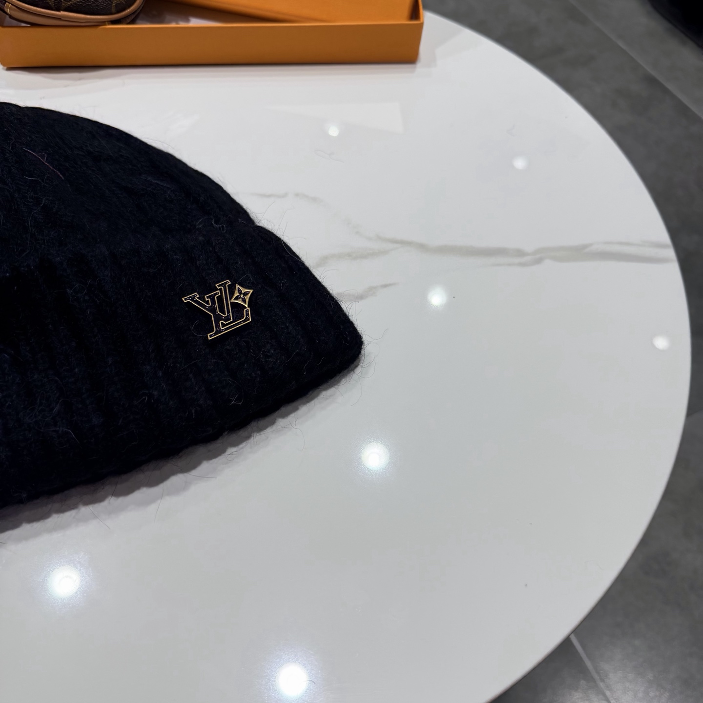 Lv路易斯新款针织毛线帽 