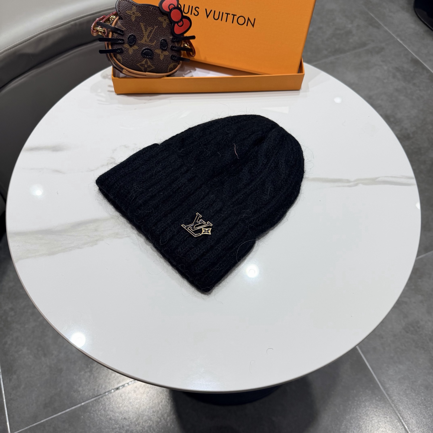 Lv路易斯新款针织毛线帽 