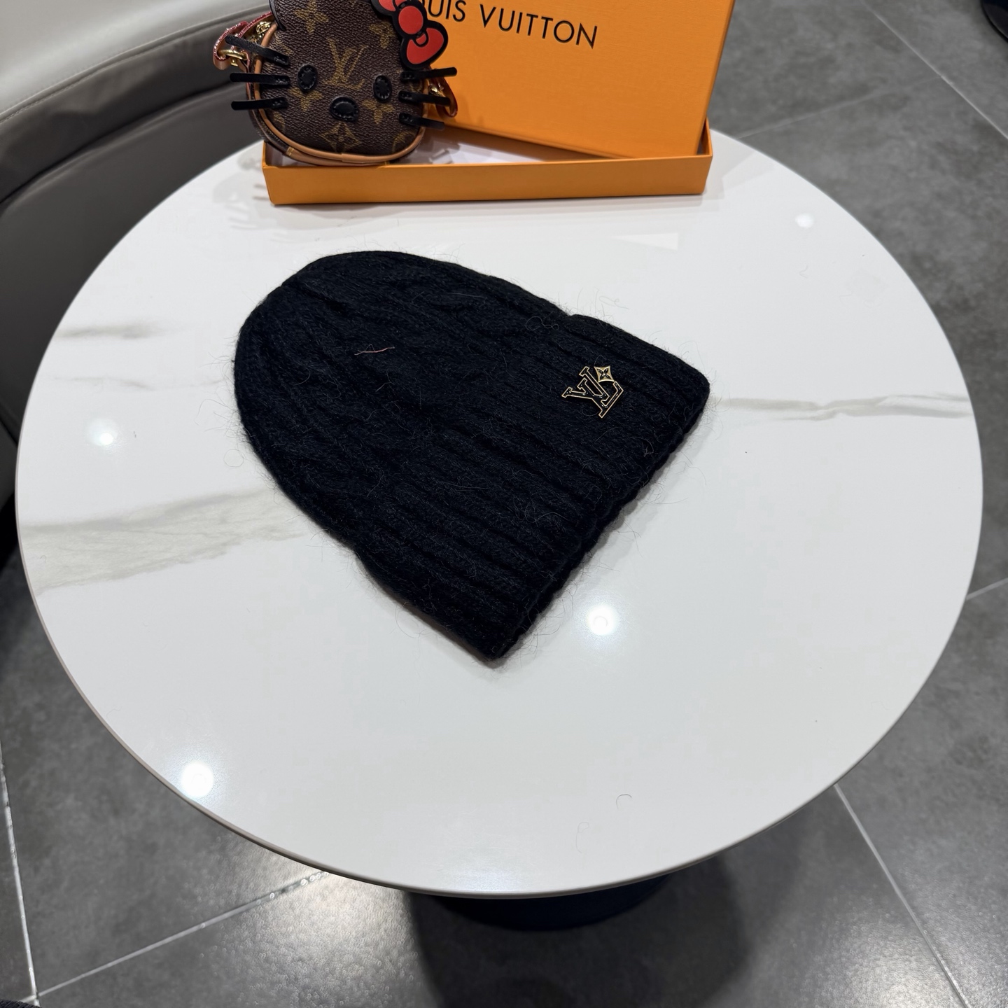 Lv路易斯新款针织毛线帽 