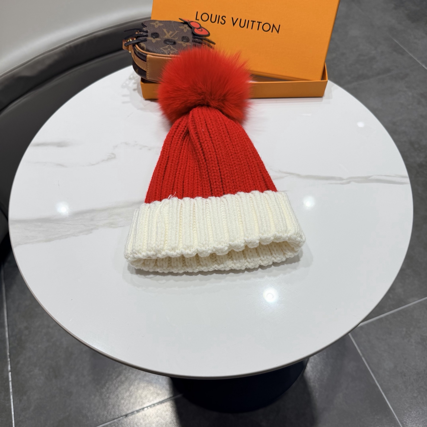 Lv路易斯新款针织毛线帽