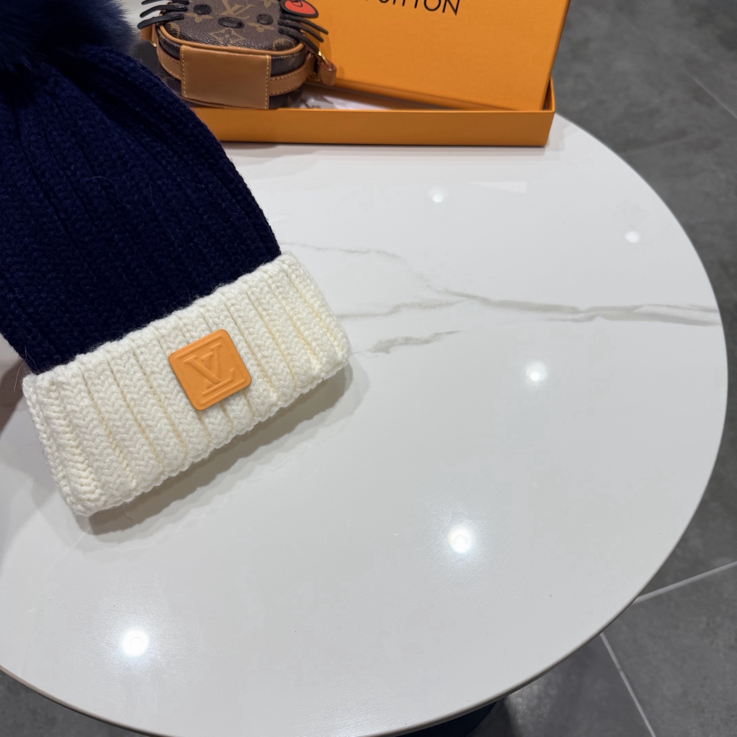 Lv路易斯新款针织毛线帽