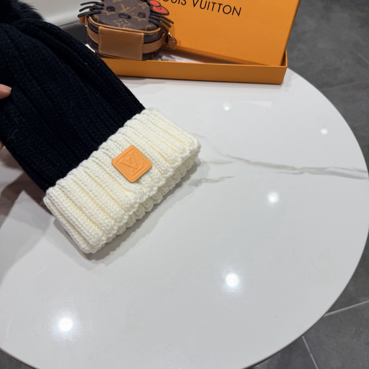 Lv路易斯新款针织毛线帽