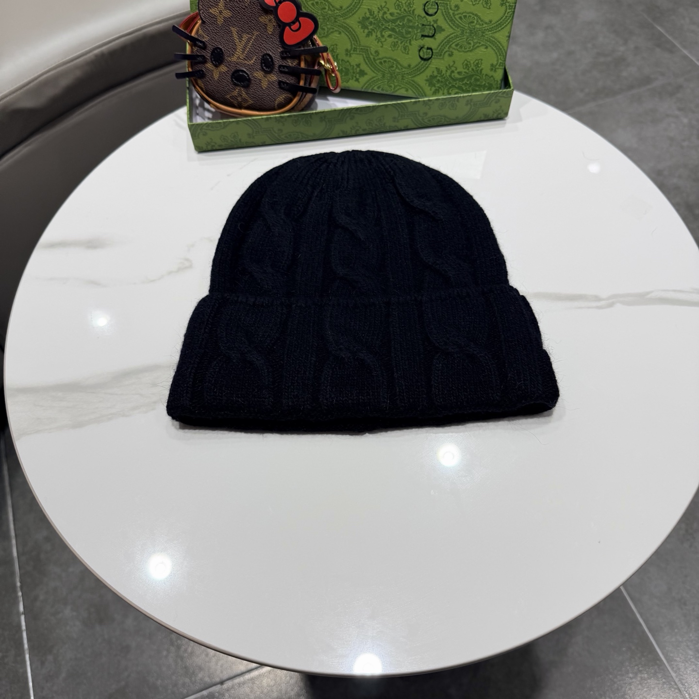Gucci古奇新款针织毛线帽