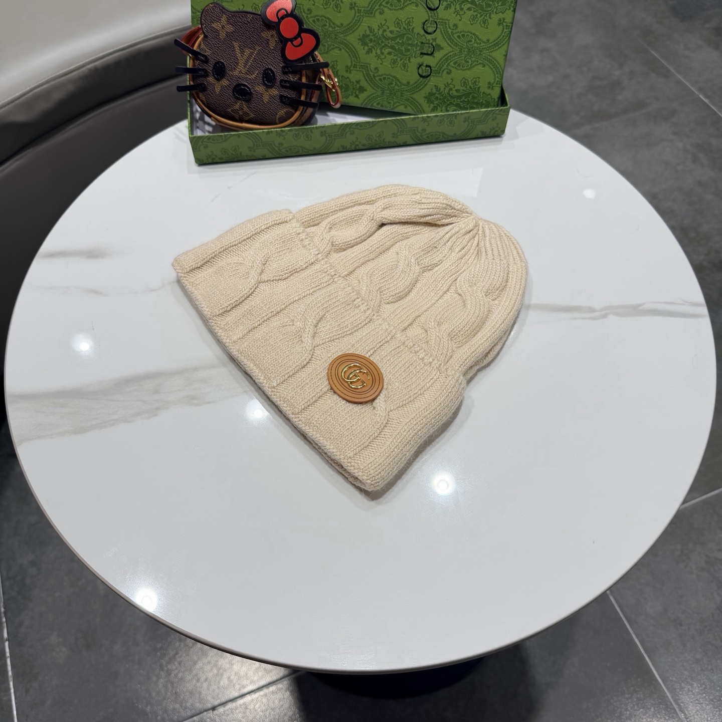 Gucci古奇新款针织毛线帽