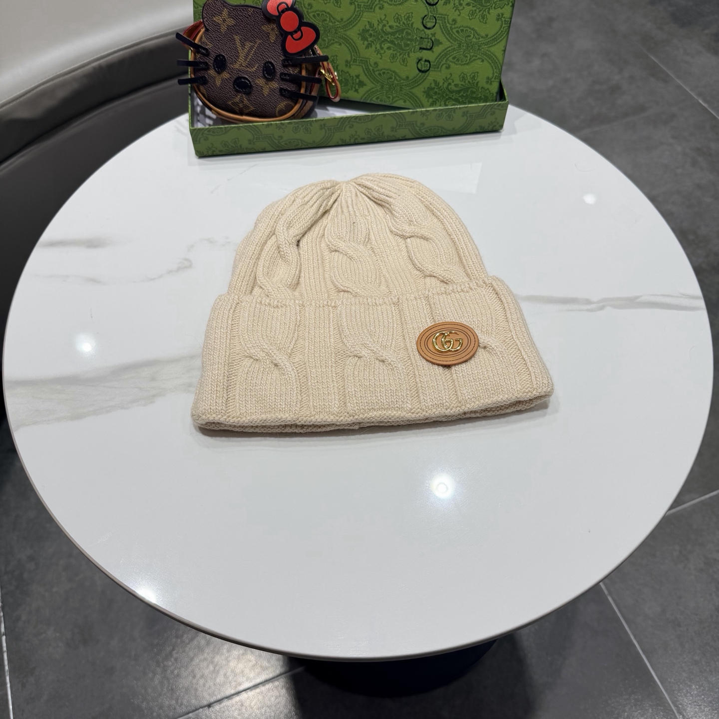 Gucci古奇新款针织毛线帽