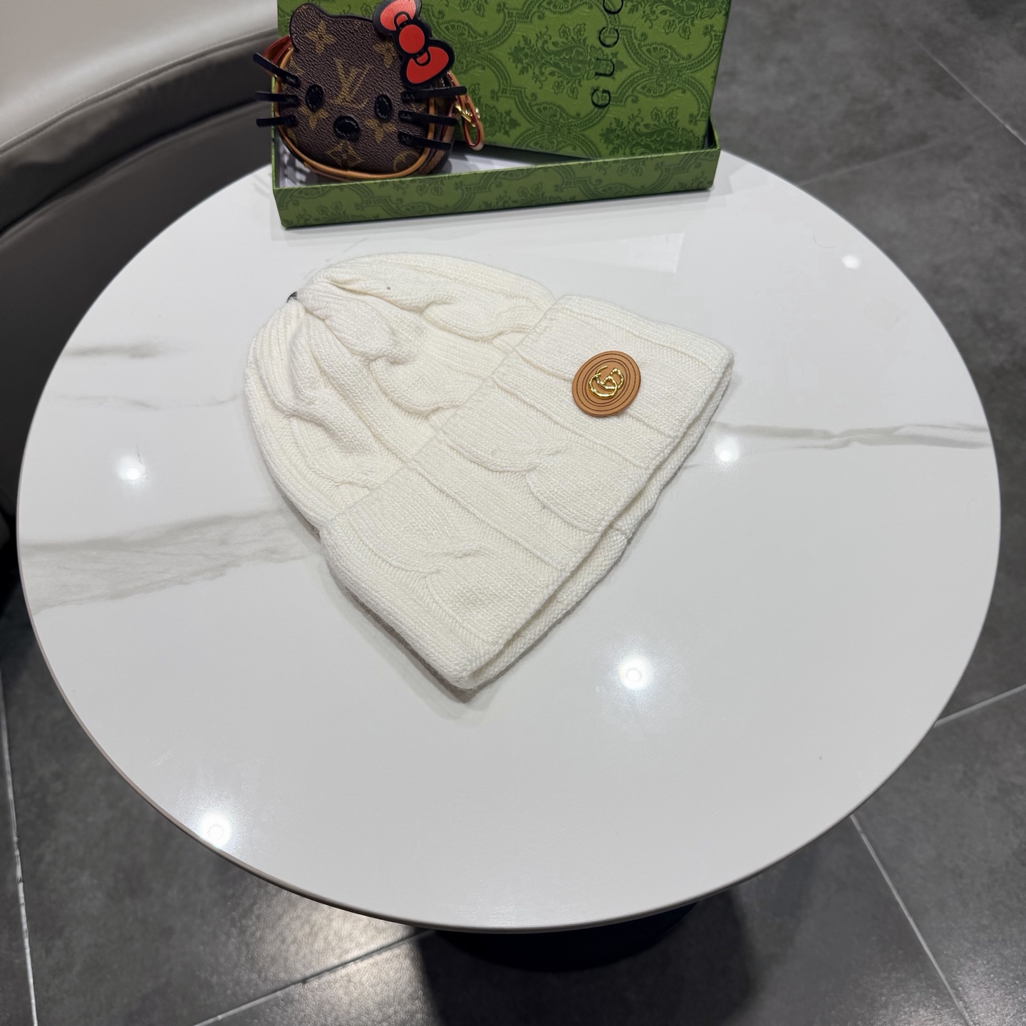 Gucci古奇新款针织毛线帽
