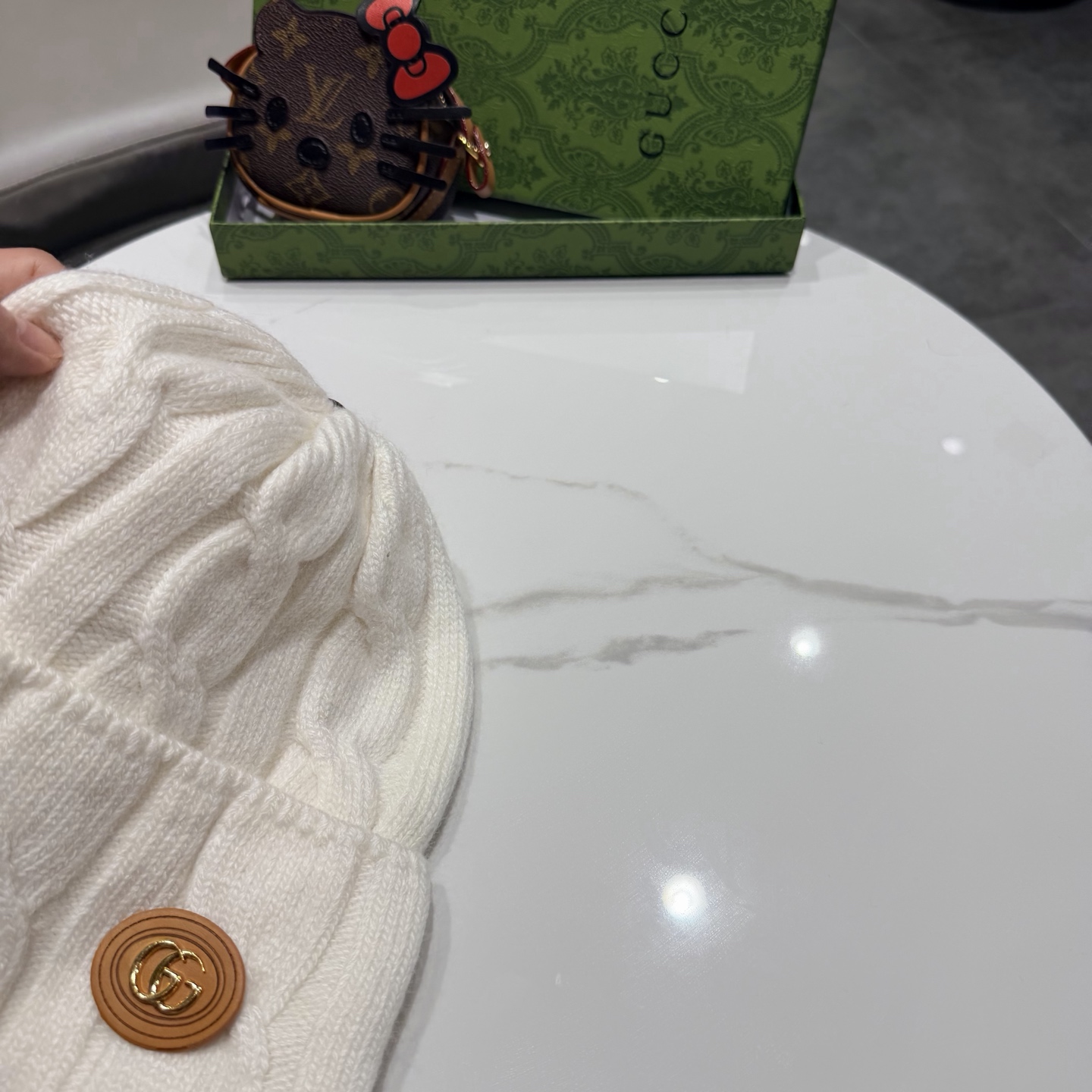 Gucci古奇新款针织毛线帽