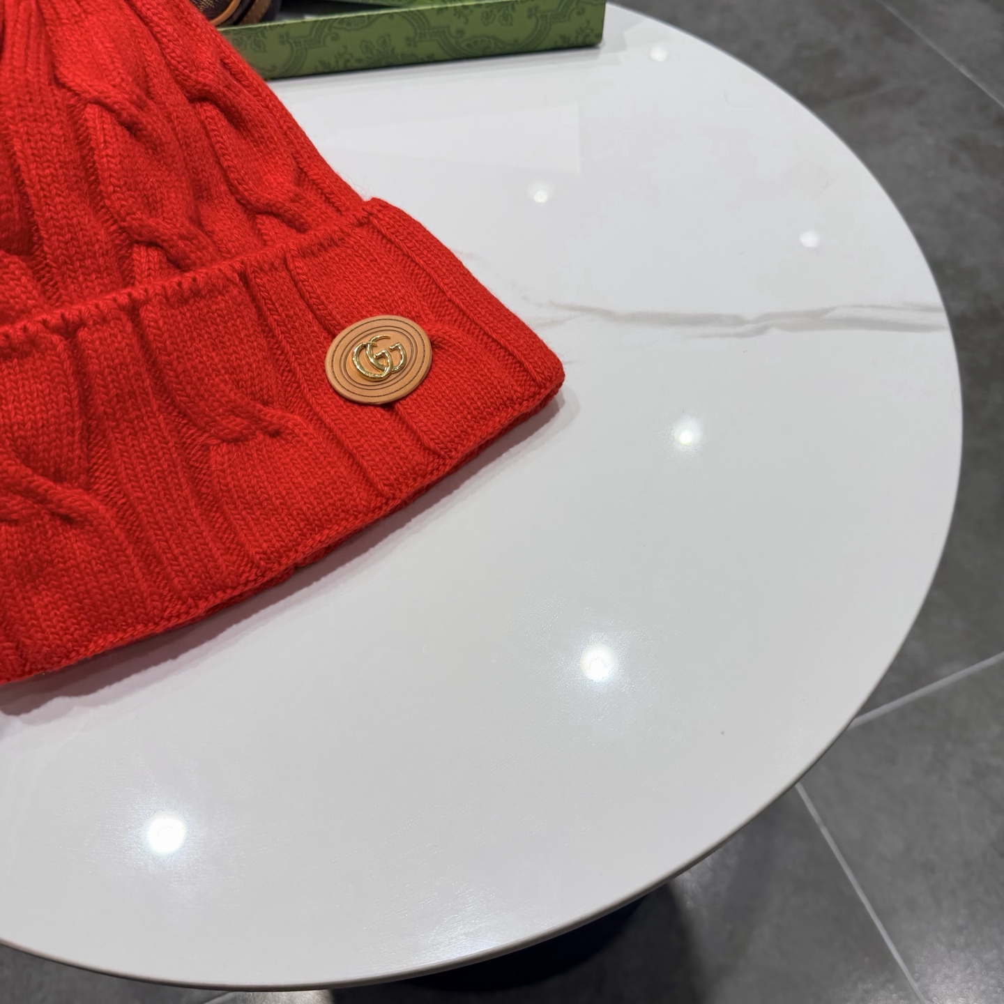 Gucci古奇新款针织毛线帽