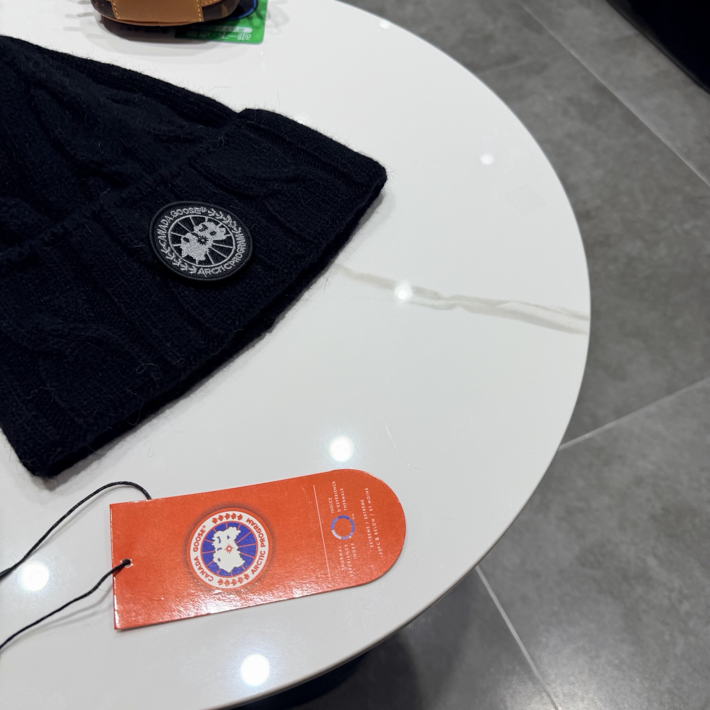 上新ꫛꫀꪝ ❥——加拿大鹅。CANADA GOOSE 新羊毛针织帽，官网原单复刻.非常柔软亲肤，弹性很好！有质感又非常百