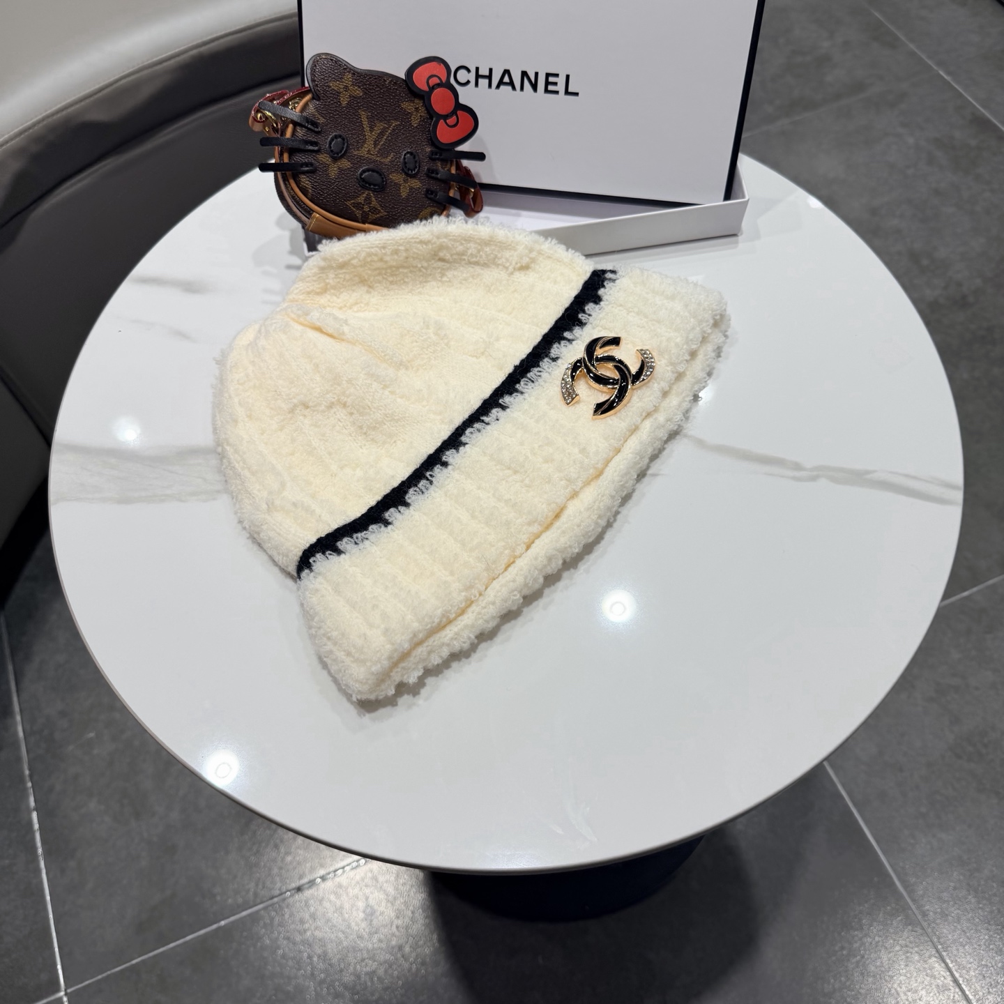 Chanel香奈儿针织毛线帽