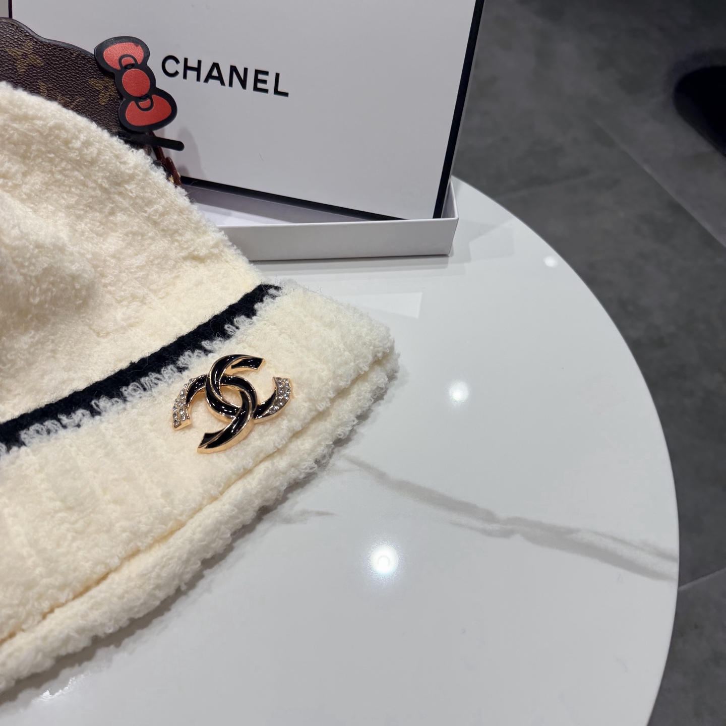 Chanel香奈儿针织毛线帽