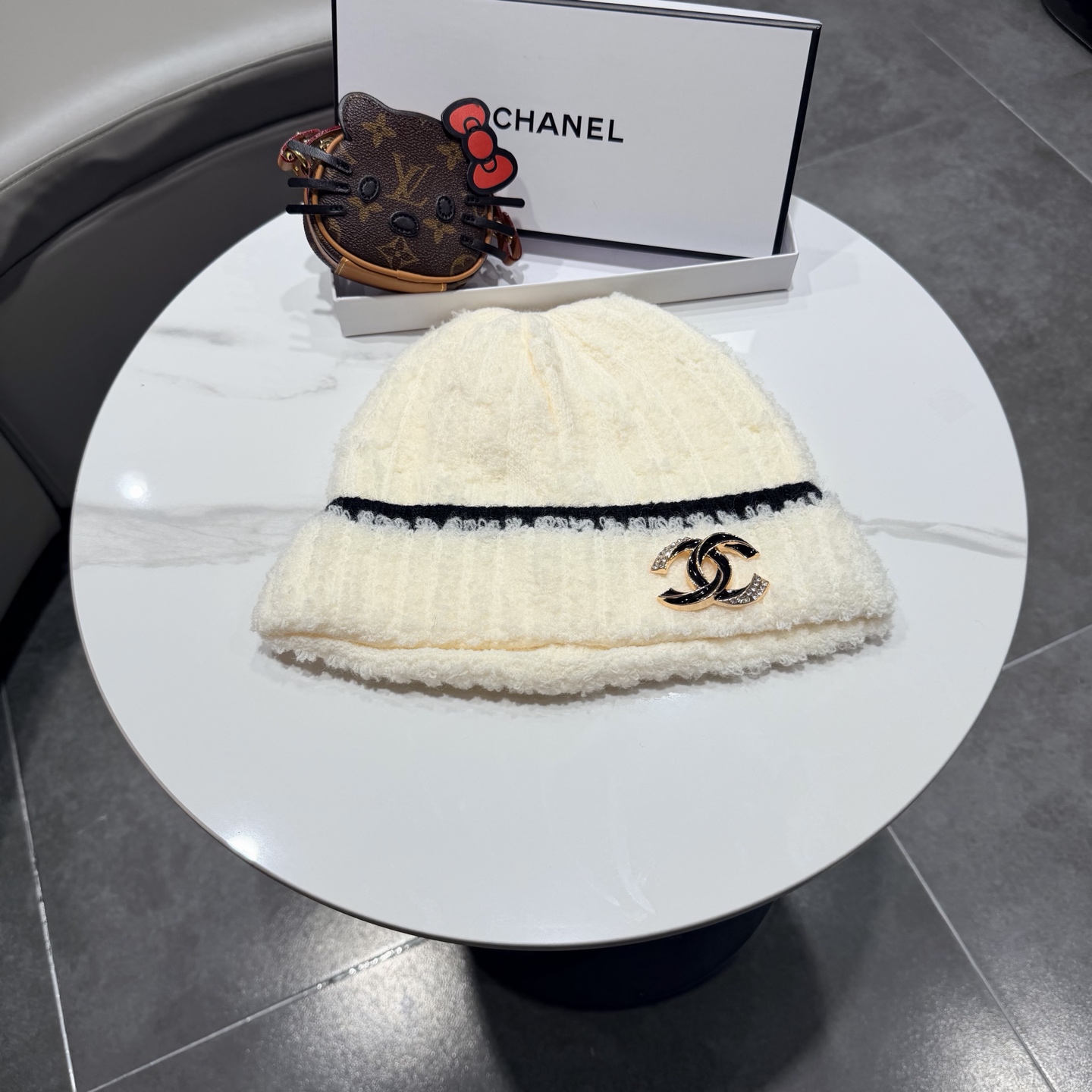 Chanel香奈儿针织毛线帽
