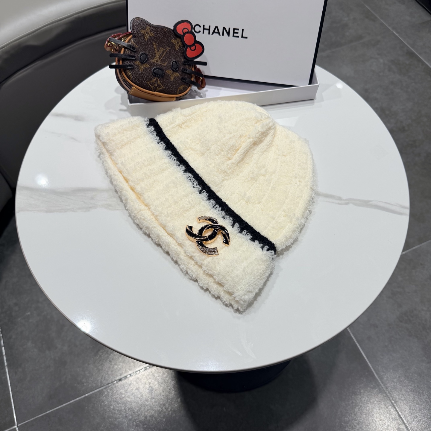 Chanel香奈儿针织毛线帽