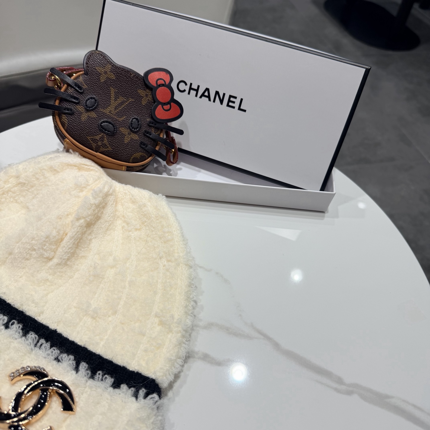 Chanel香奈儿针织毛线帽