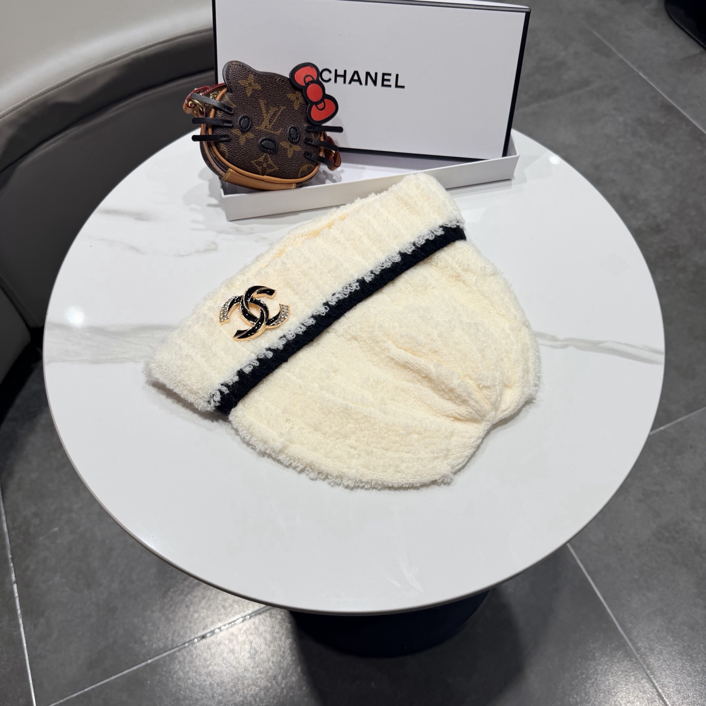 Chanel香奈儿针织毛线帽