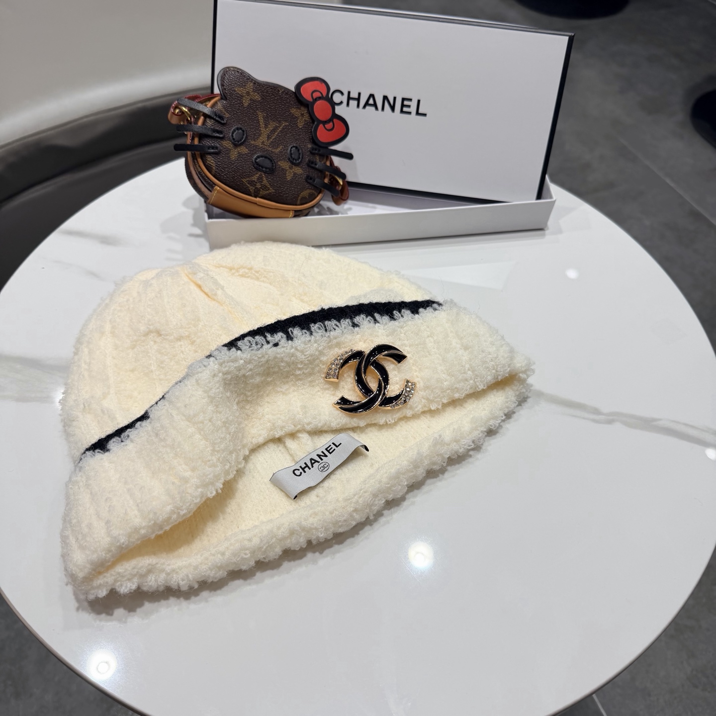 Chanel香奈儿针织毛线帽