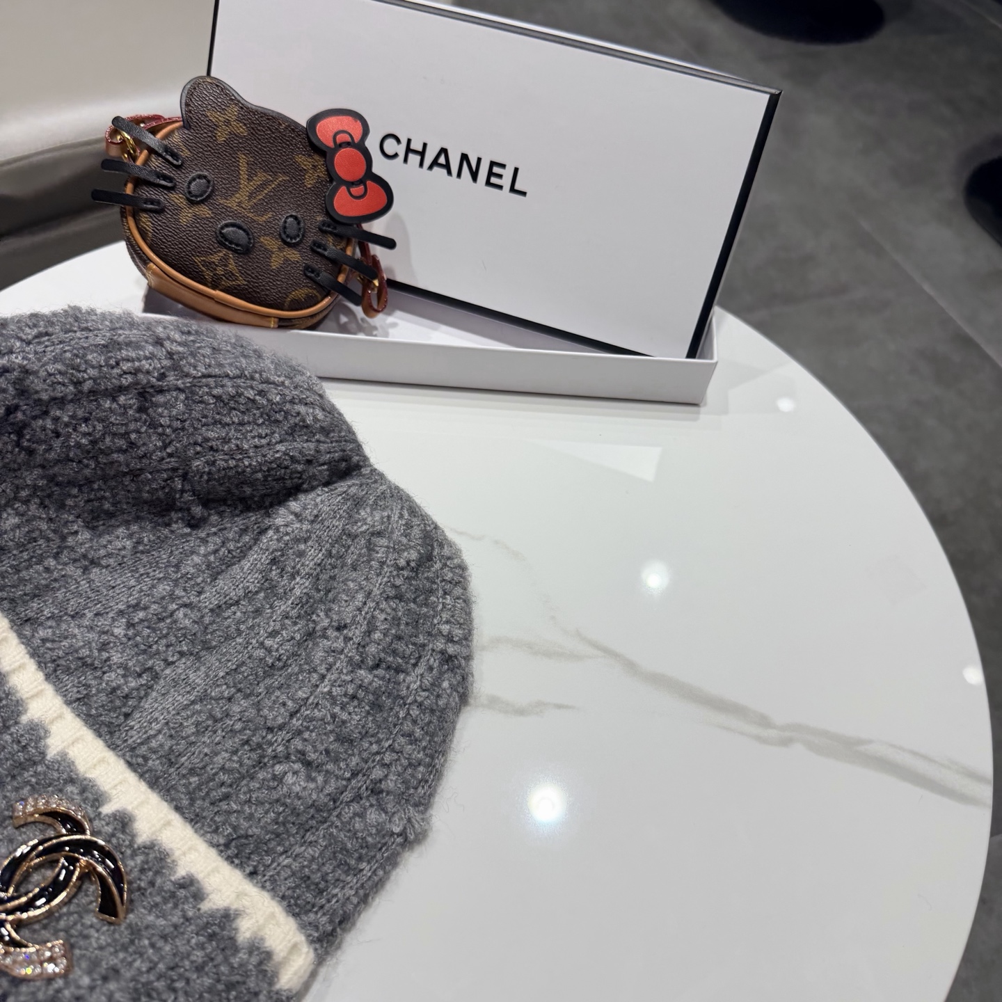 Chanel香奈儿针织毛线帽
