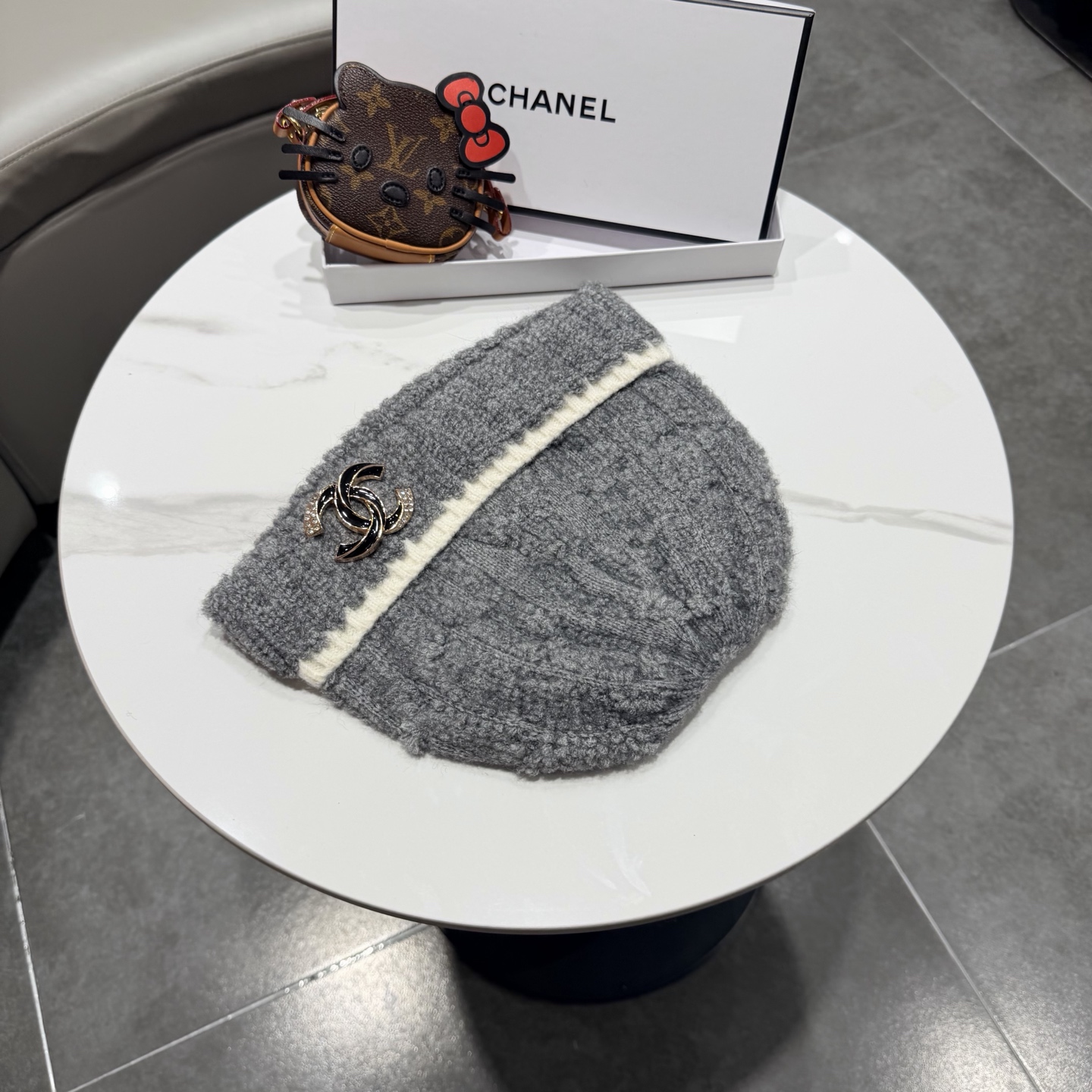 Chanel香奈儿针织毛线帽