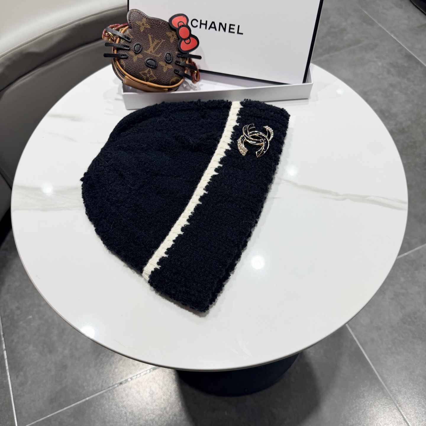 Chanel香奈儿针织毛线帽