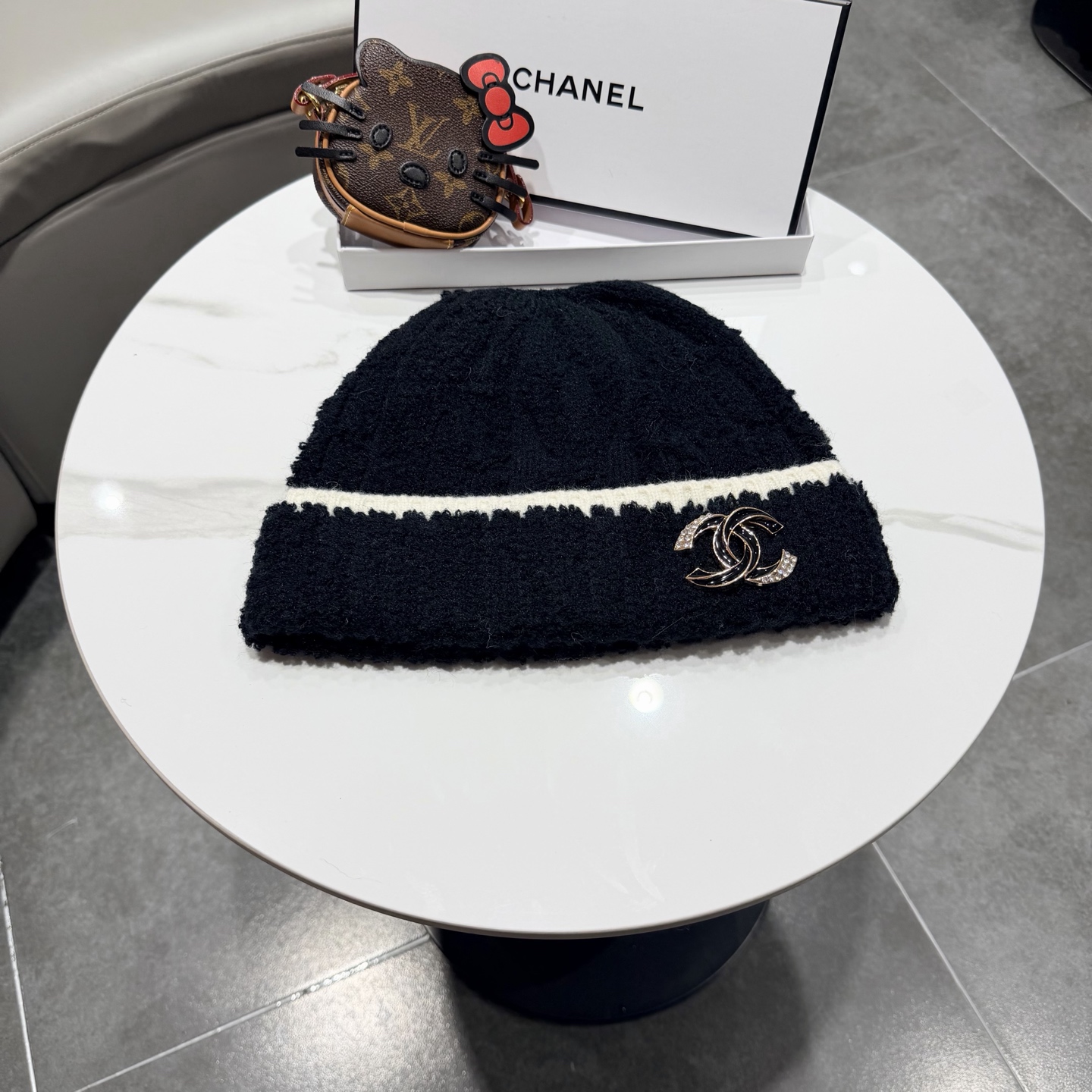 Chanel香奈儿针织毛线帽