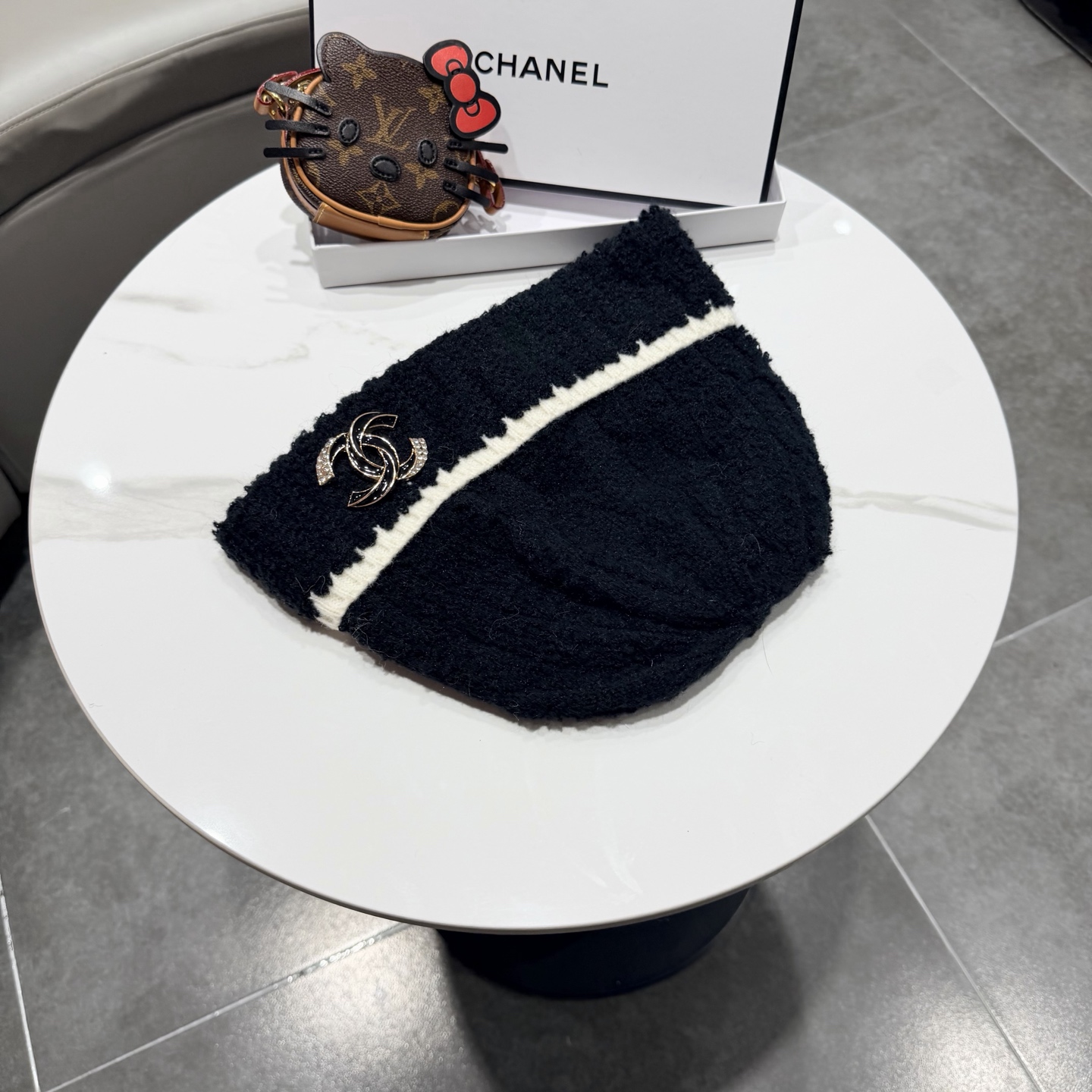 Chanel香奈儿针织毛线帽