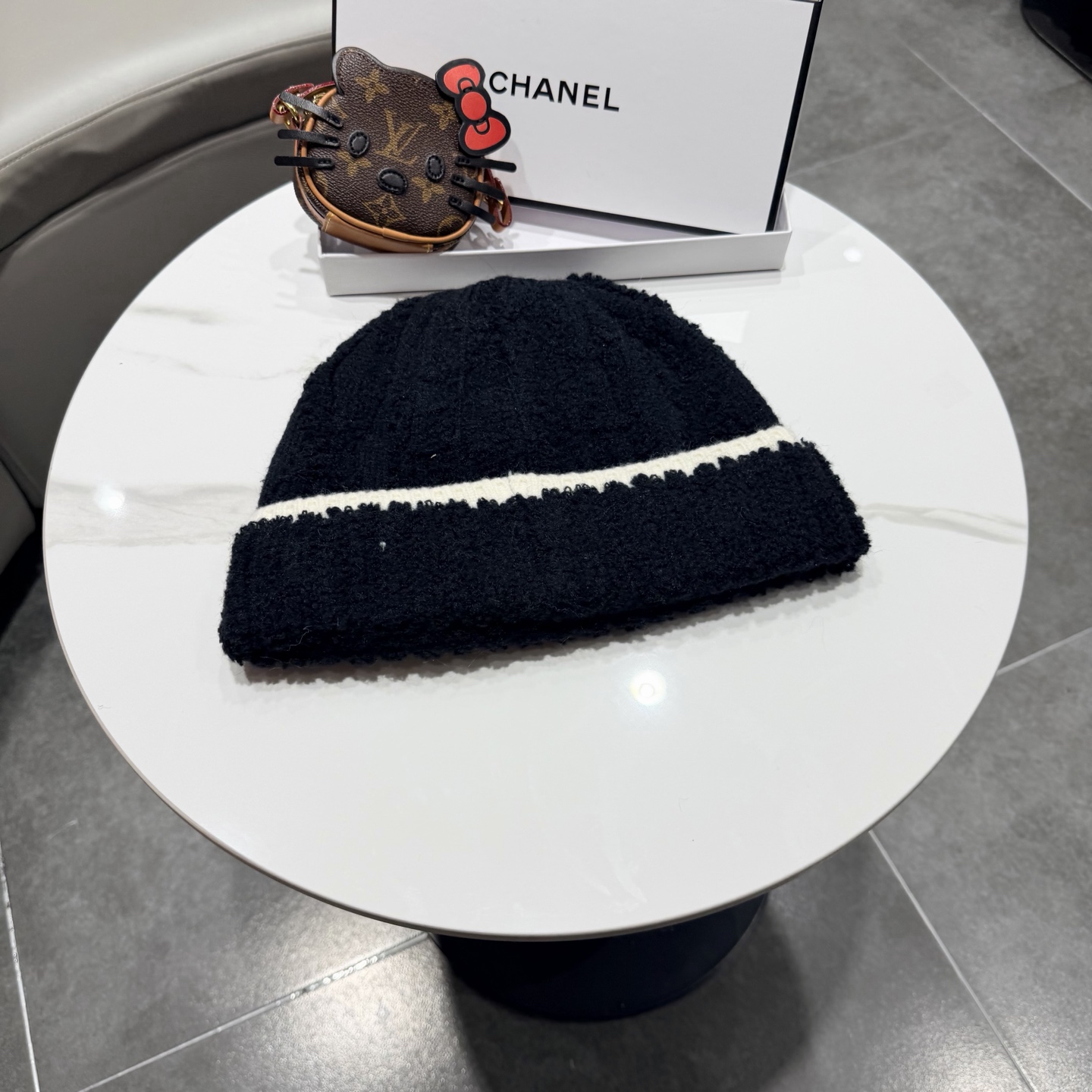 Chanel香奈儿针织毛线帽