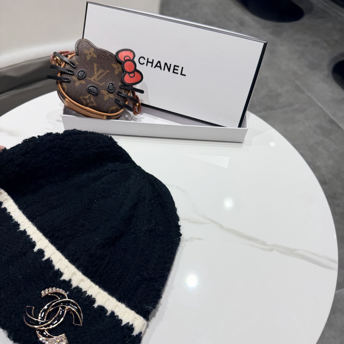 Chanel香奈儿针织毛线帽