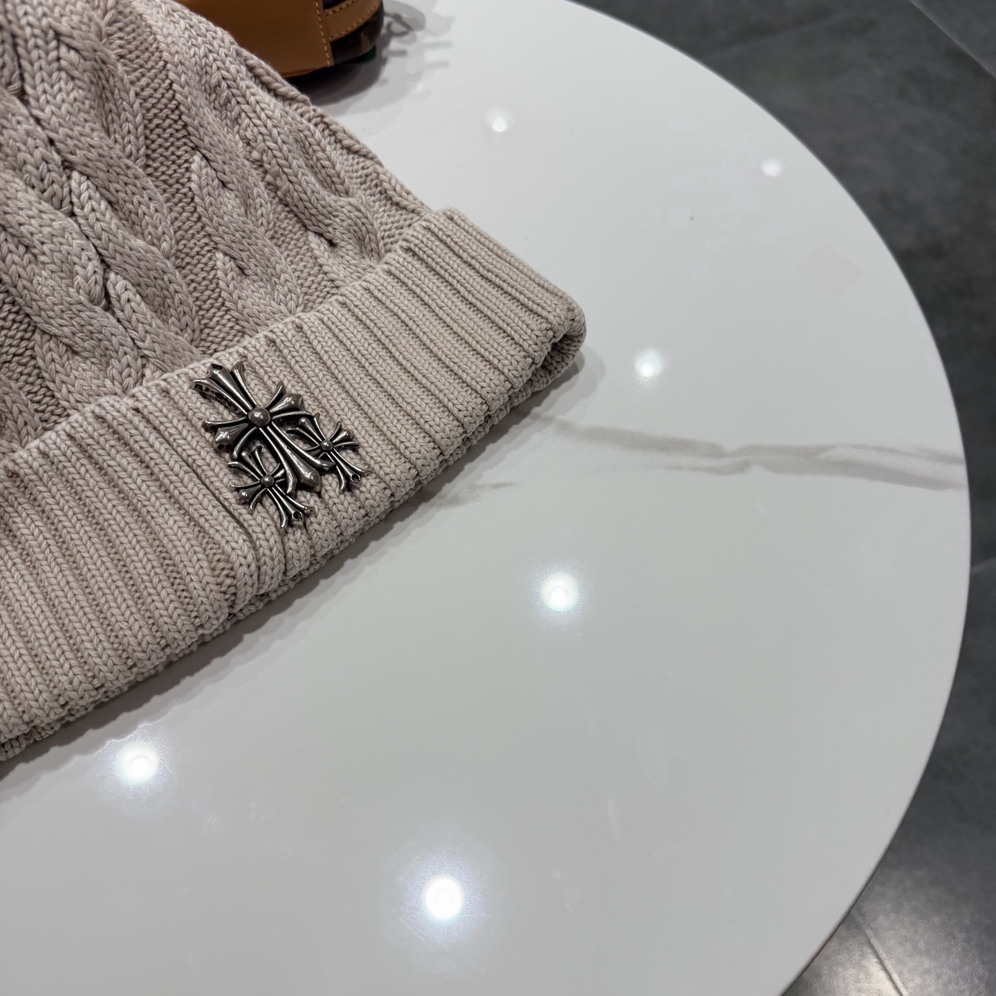 克罗心新款针织毛线帽
