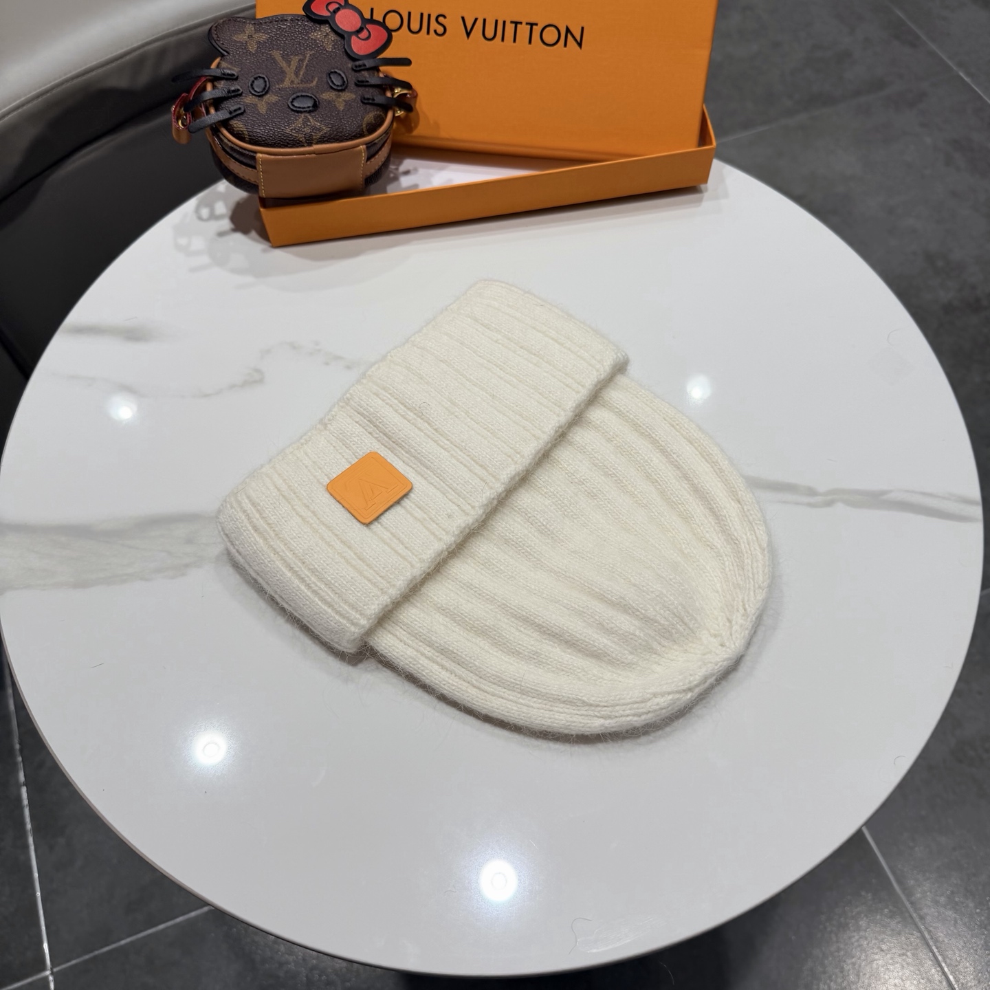 Lv路易斯新款针织毛线帽