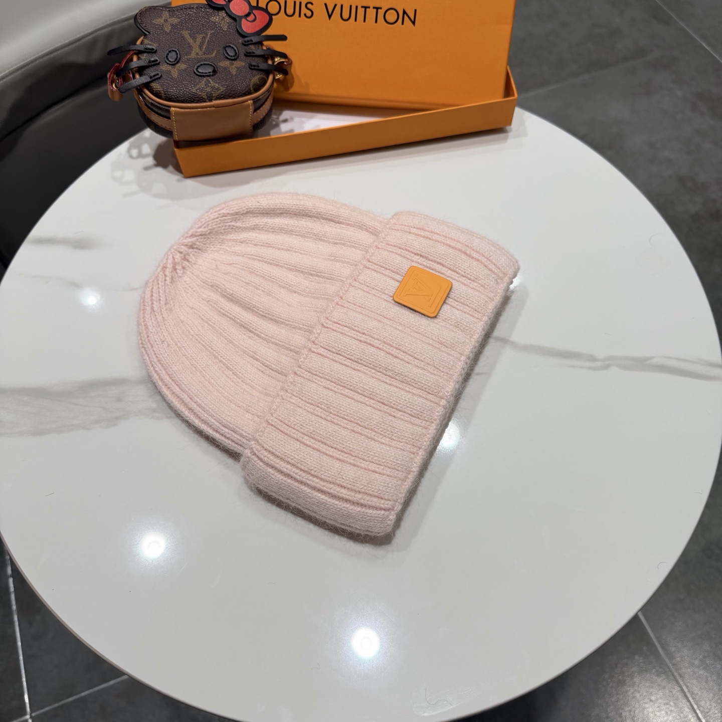 Lv路易斯新款针织毛线帽