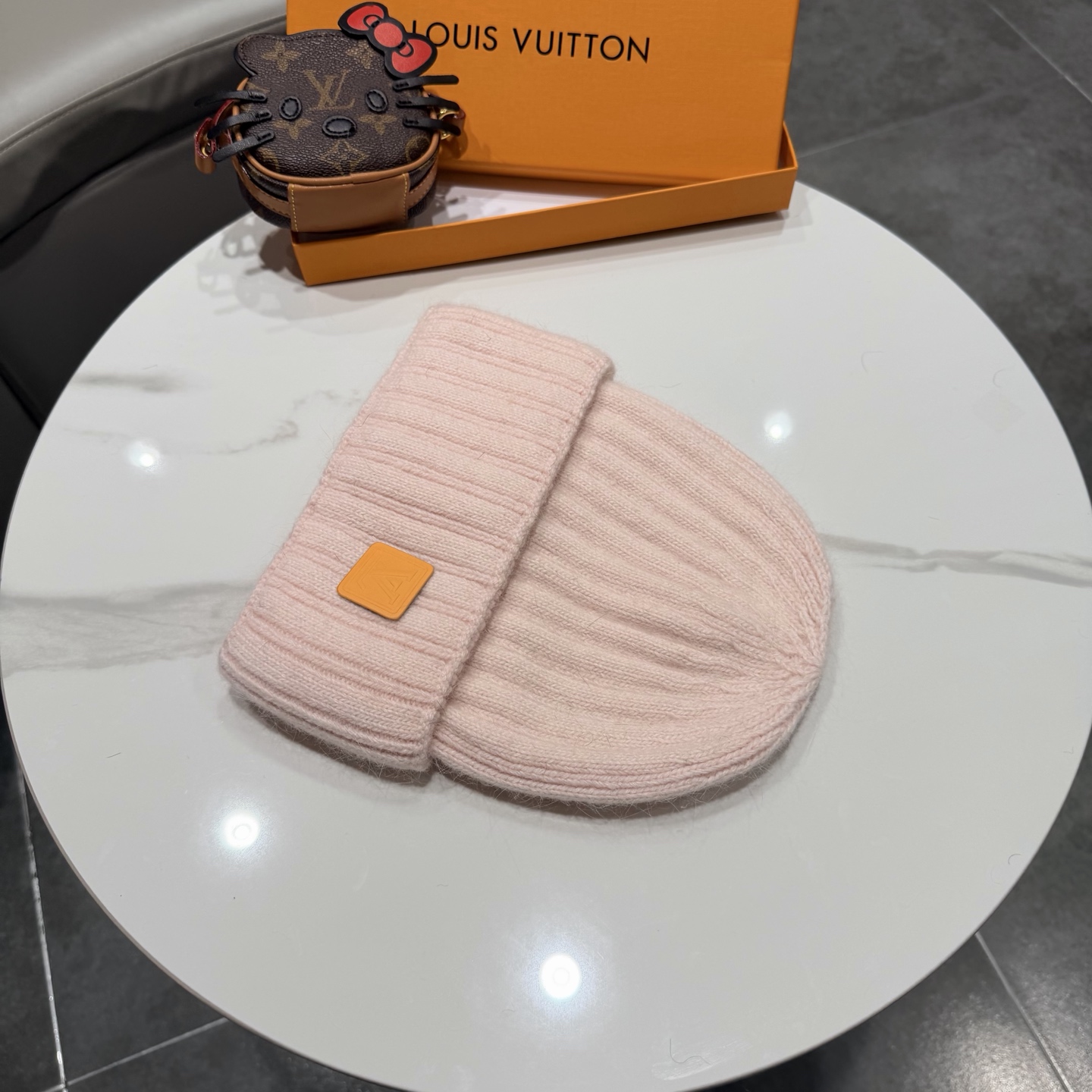 Lv路易斯新款针织毛线帽