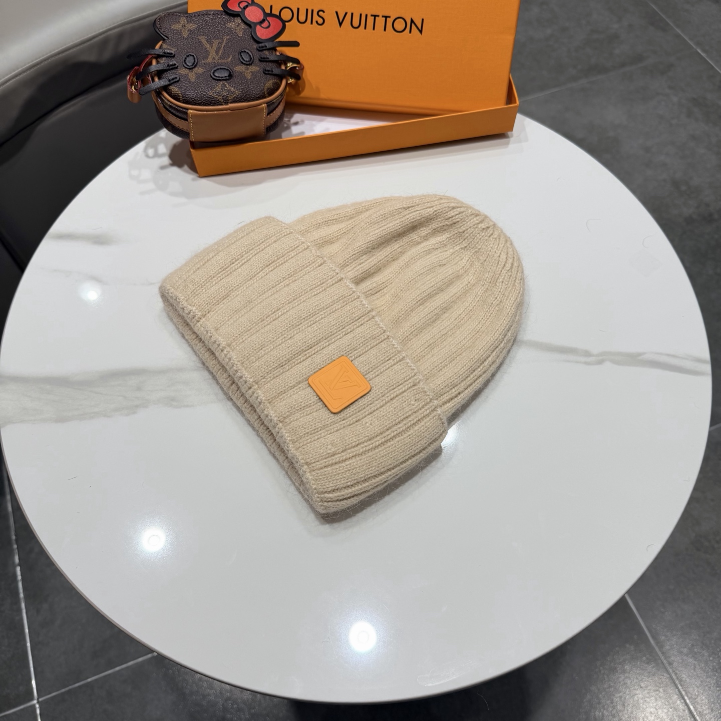 Lv路易斯新款针织毛线帽