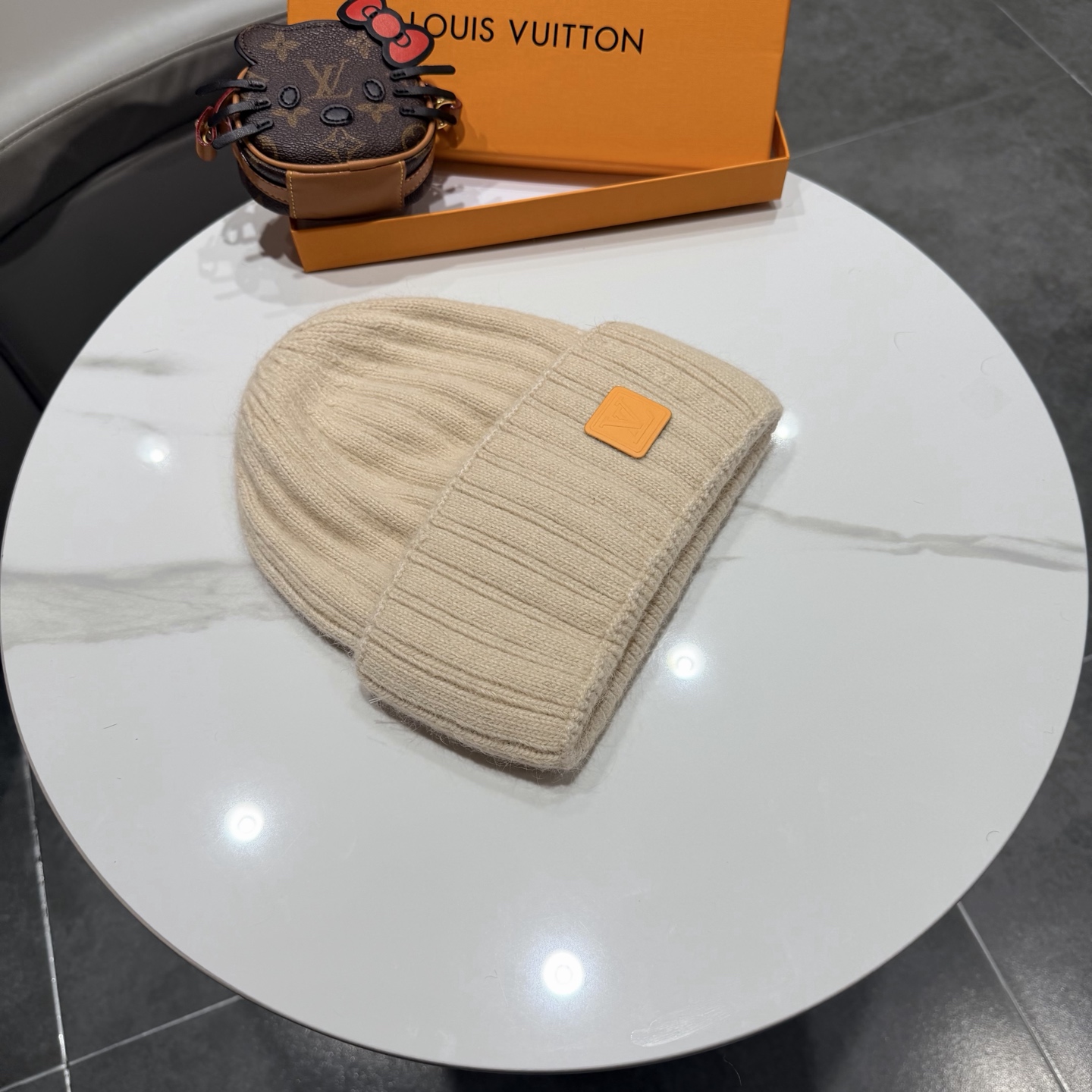 Lv路易斯新款针织毛线帽