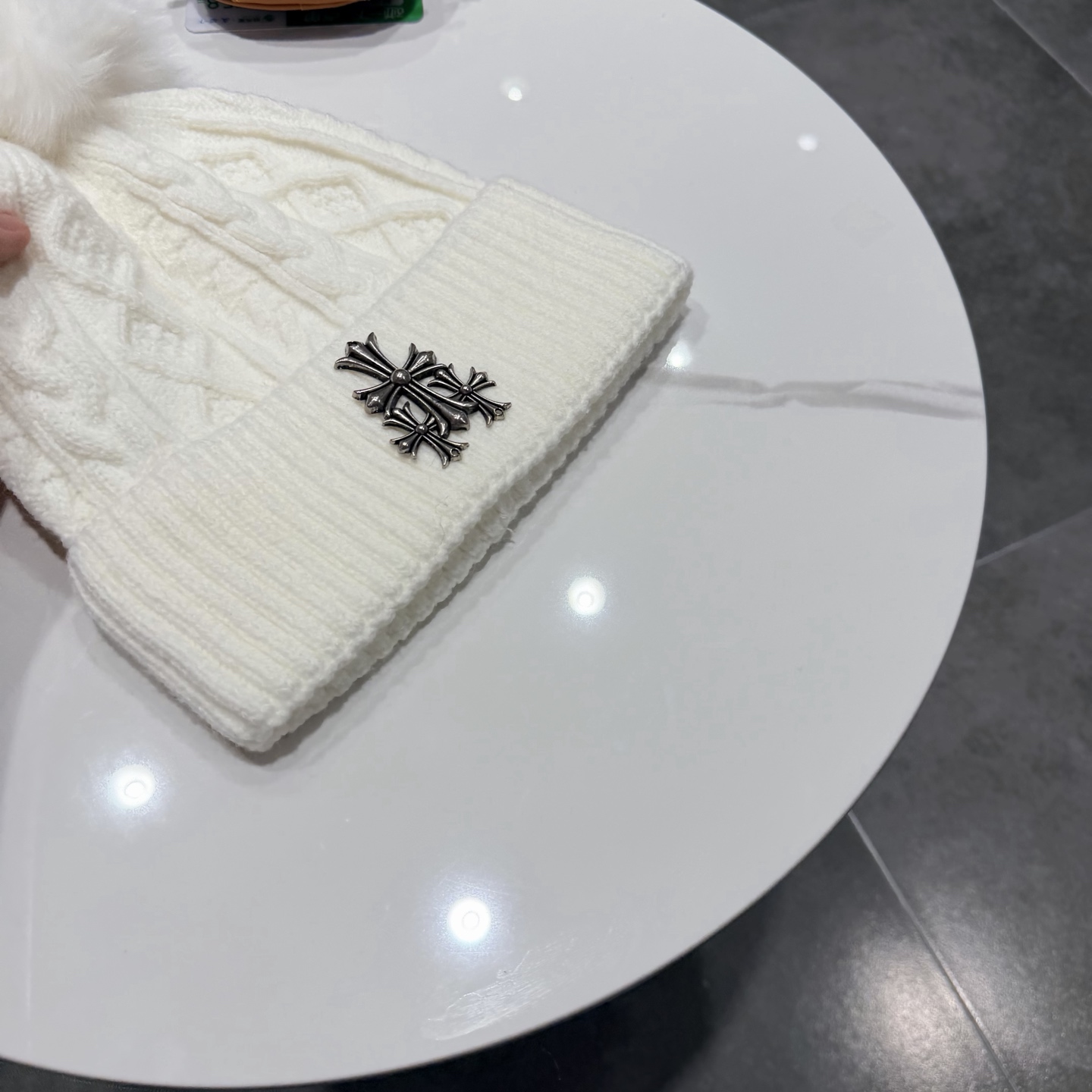 克罗心新款毛线帽
