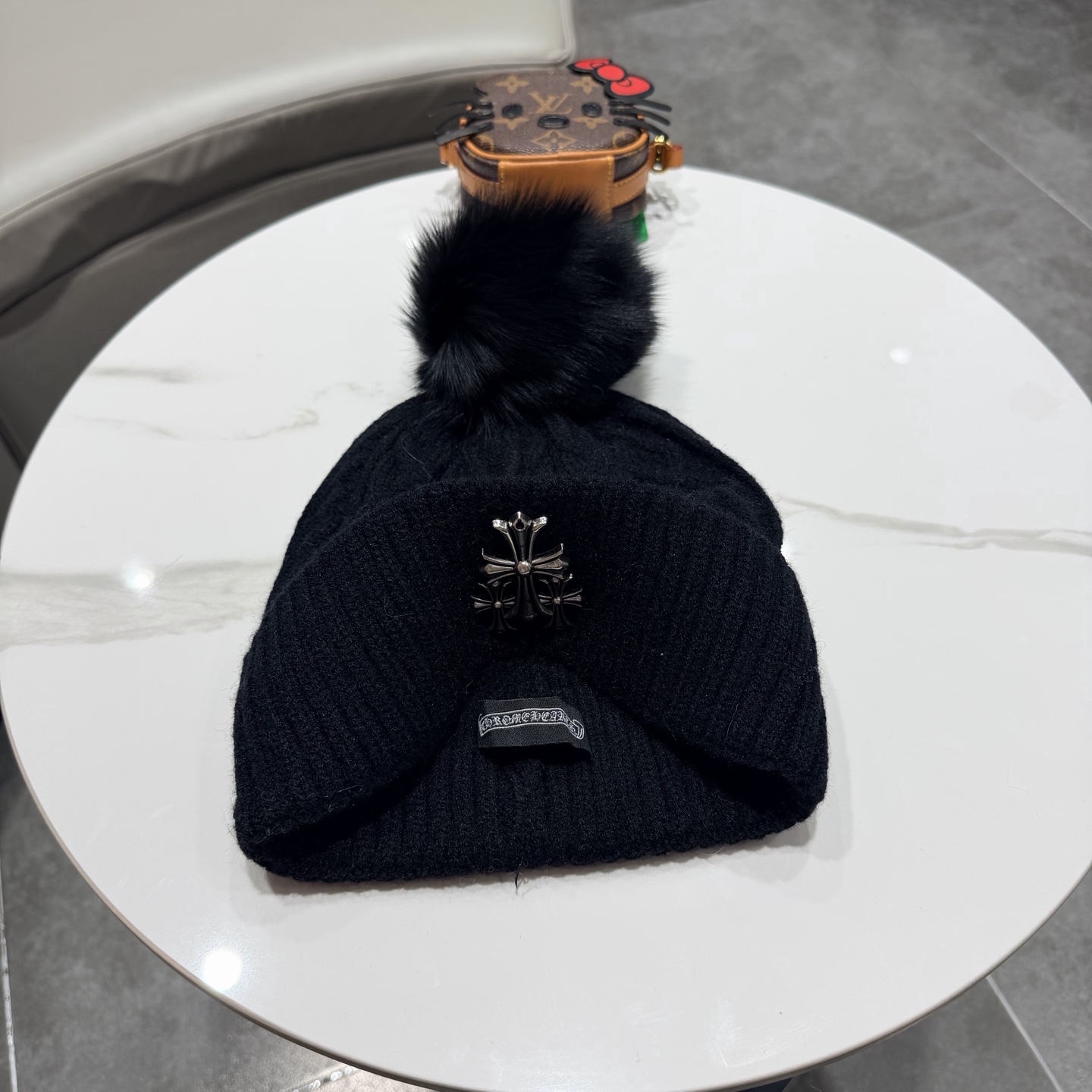 克罗心新款毛线帽