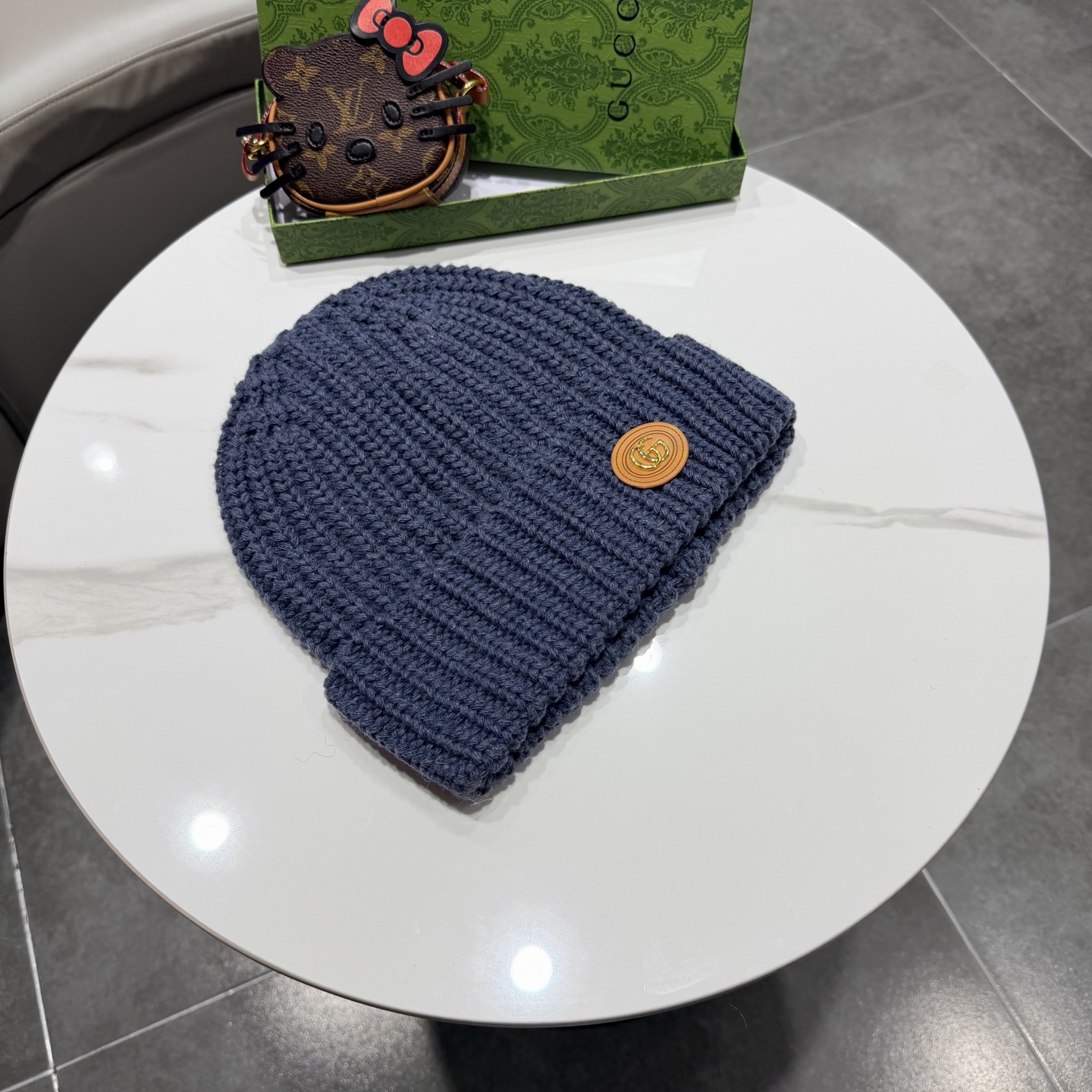 Gucci古奇新款针织毛线帽