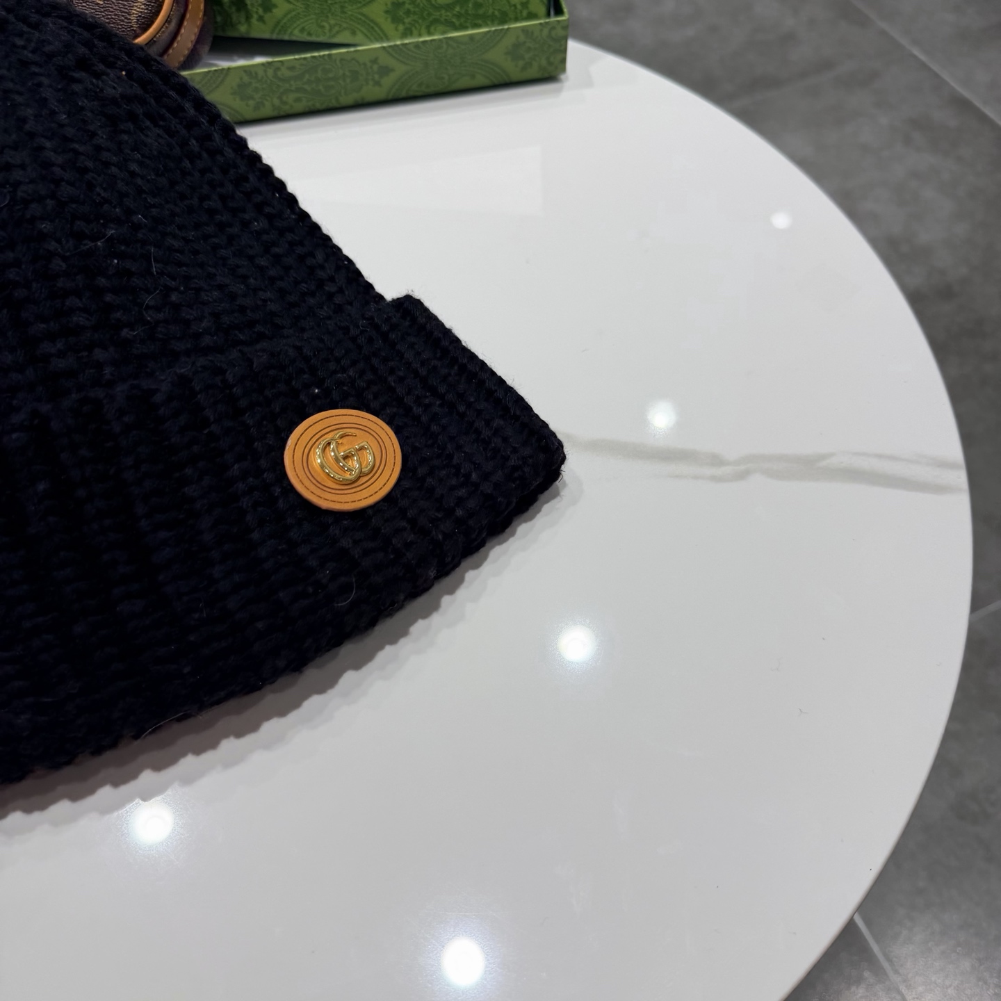 Gucci古奇新款针织毛线帽
