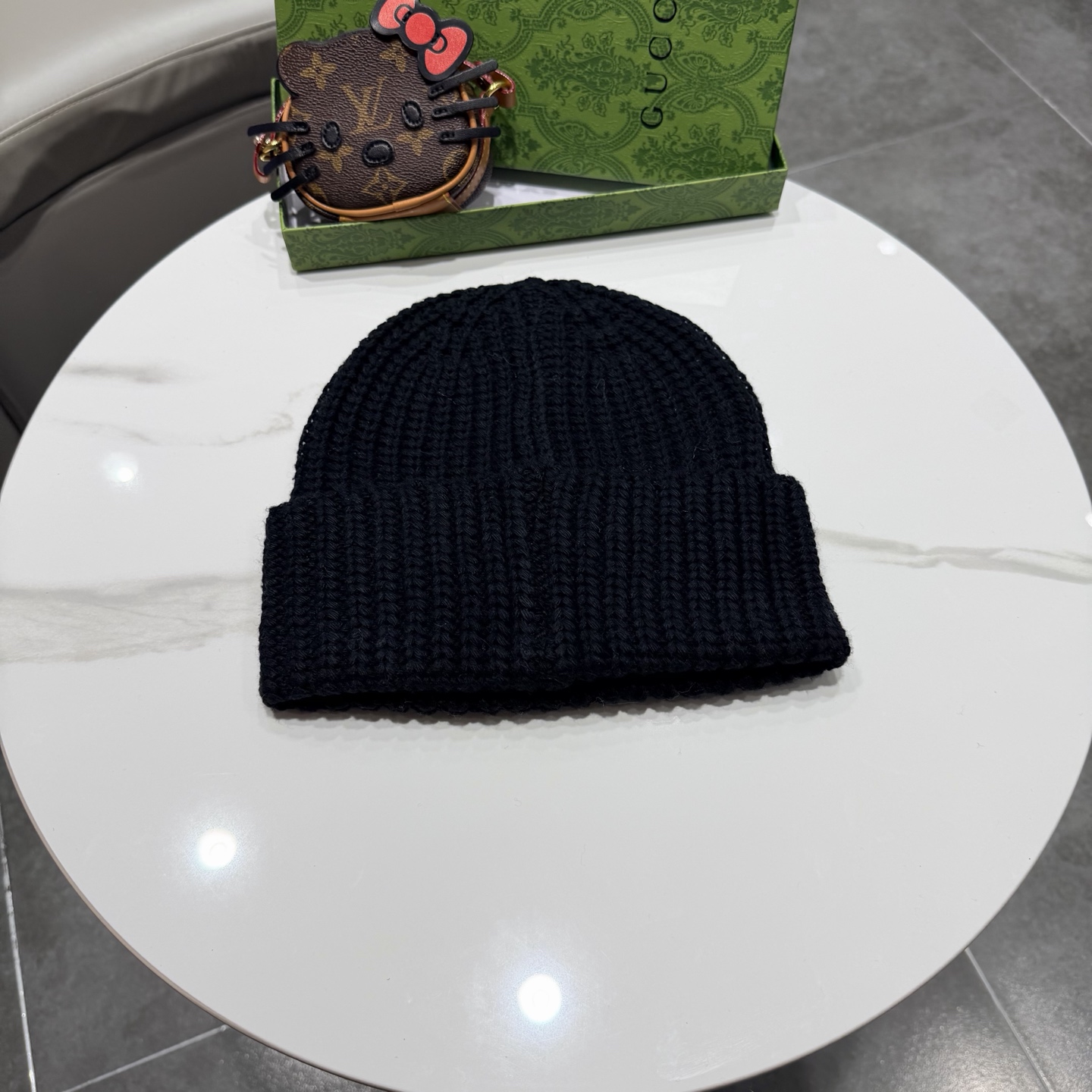 Gucci古奇新款针织毛线帽