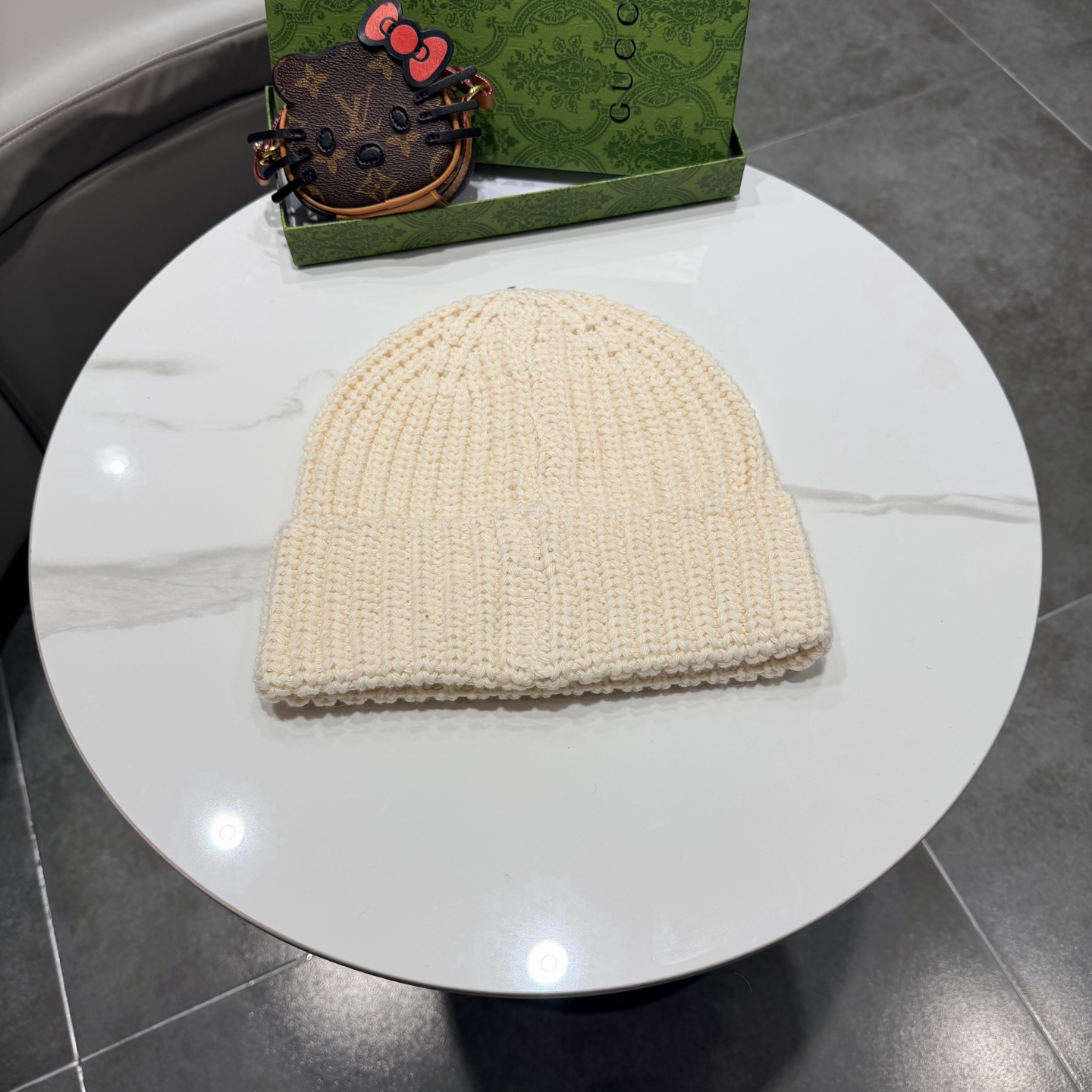 Gucci古奇新款针织毛线帽