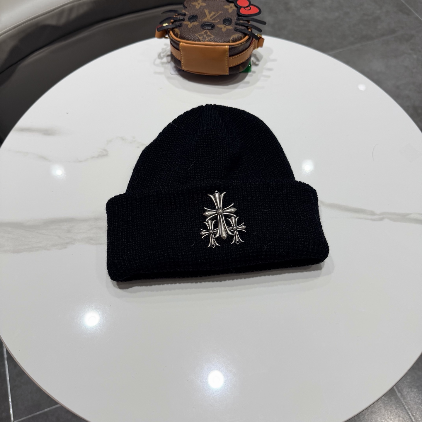 NO:643417,Chrome hearts new knitted beanie hat fisherman hat baseball cap knitted hat, hat, chrome hearts, espadrilles, hats19860909克罗心新款针织毛线帽帽子渔夫帽棒球帽针织帽,帽子,chrome hearts,espadrilles,hats,hat