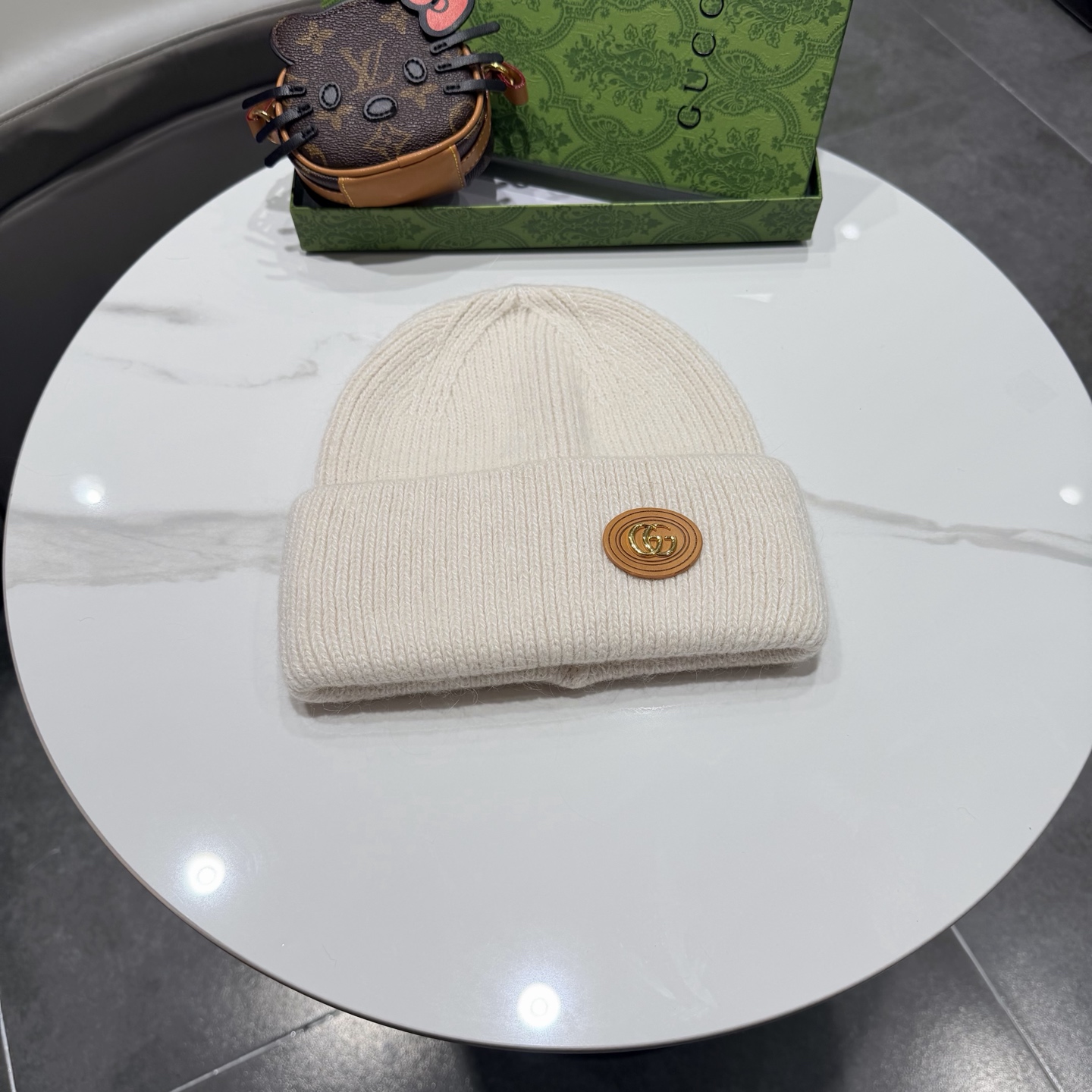 P90 Gucci古奇新款针织毛线帽