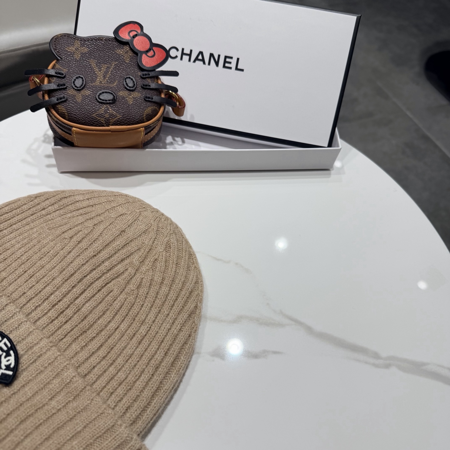 Chanel香奈儿新款针织毛线帽