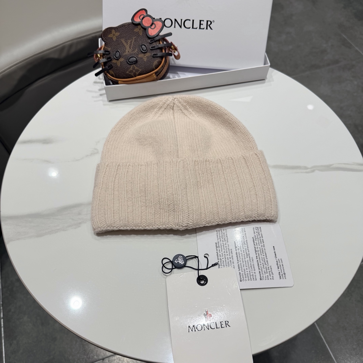 蒙口新款毛线帽，百分百🦙